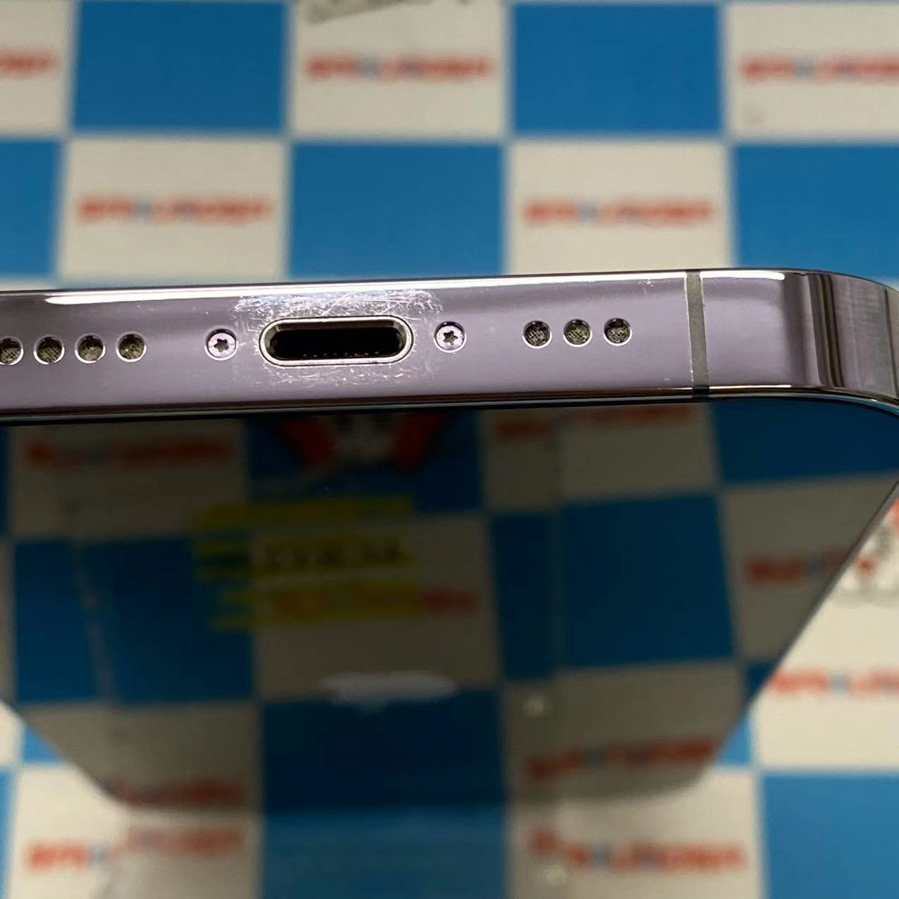 iPhone14 Pro 128GB ディープパープル MQ0F3J/A AU版SIMフリー 美品