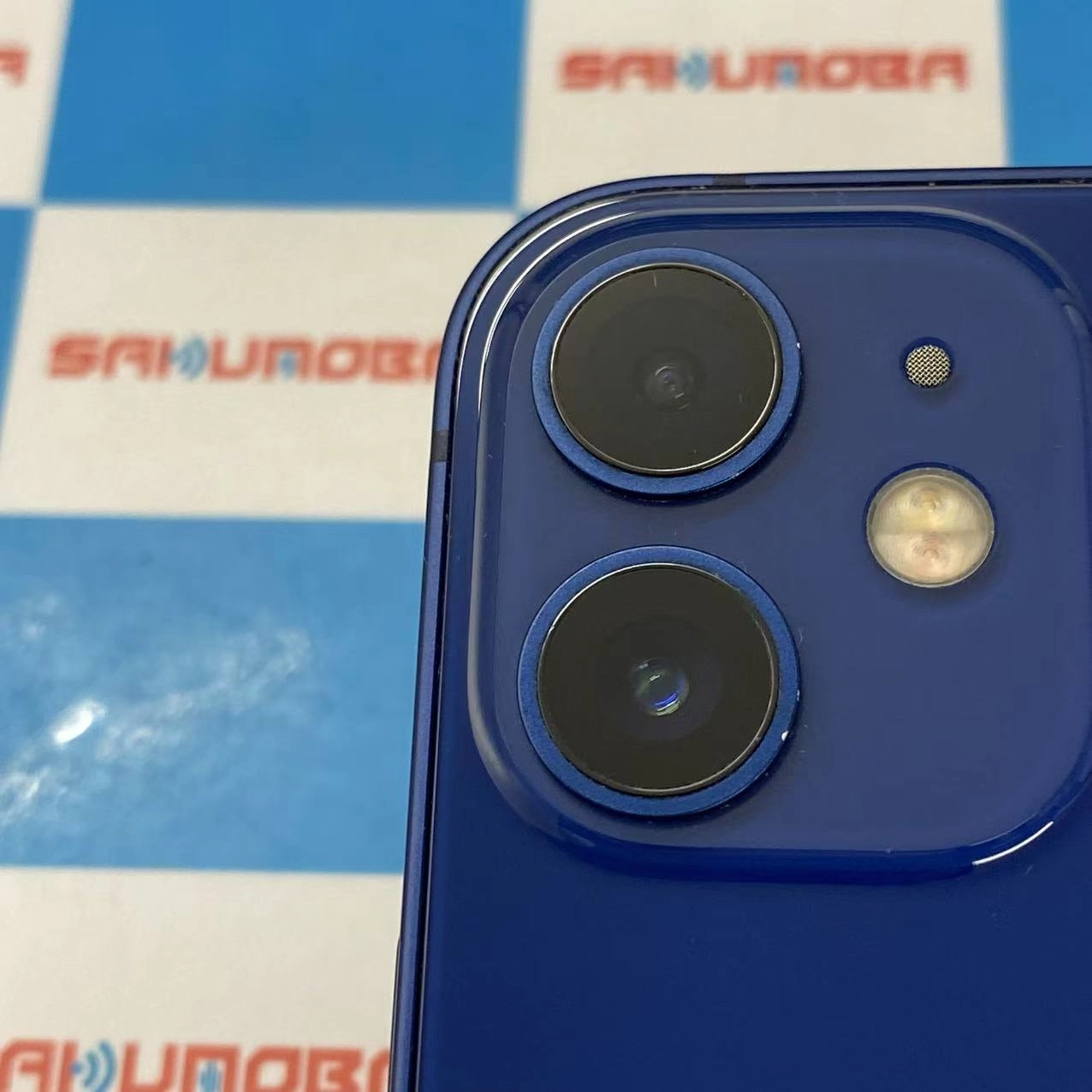 iPhone12 mini 64GB ブルー MGAP3J/A SIMロック解除済 SoftBank