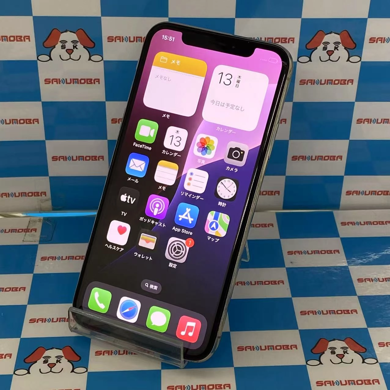 iPhoneXS 64GB シルバー MTAX2J/A SIMロック解除済 au ジャンク品