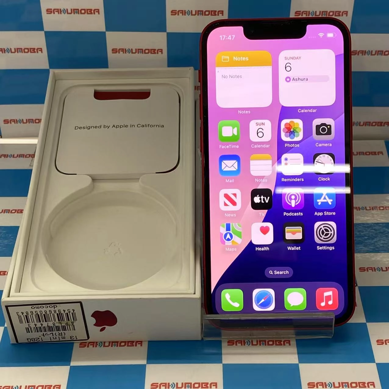 iPhone13 mini 128GB Product Red MLJG3J/A docomo