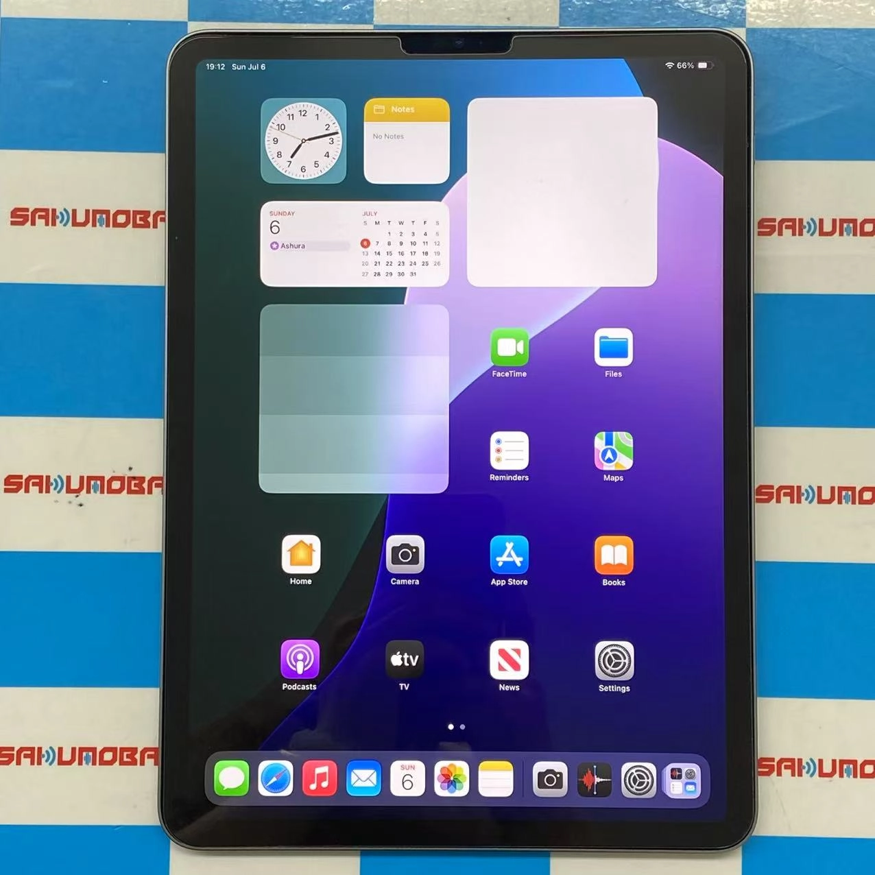 iPad Pro 11インチ 第4世代 Wi-Fiモデル 128GB スペースグレイ FNXD3J/A 美品