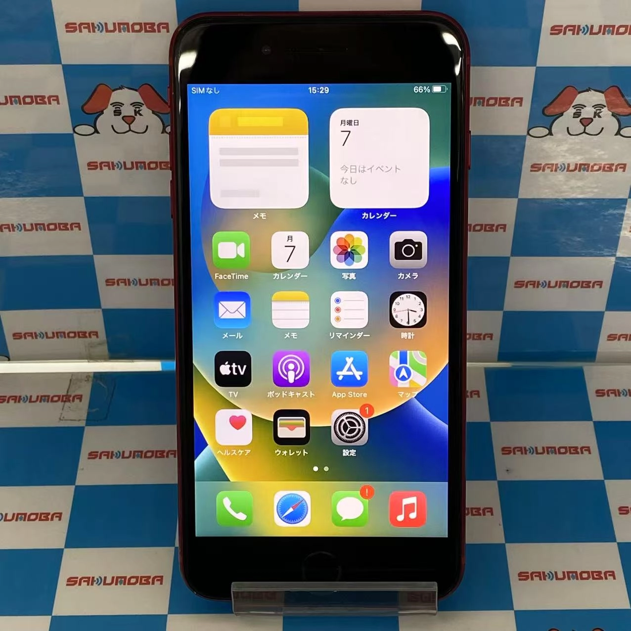 iPhone8 Plus 64GB Product Red MRTL2J/A AU版SIMフリー