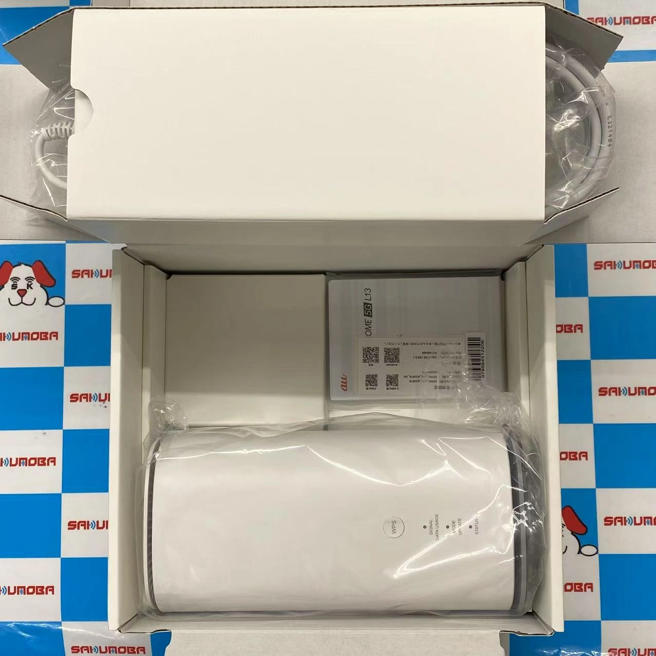 Speed Wi-Fi HOME 5G L13 ZTR02 * ホワイト ZTR02SWU 未使用品