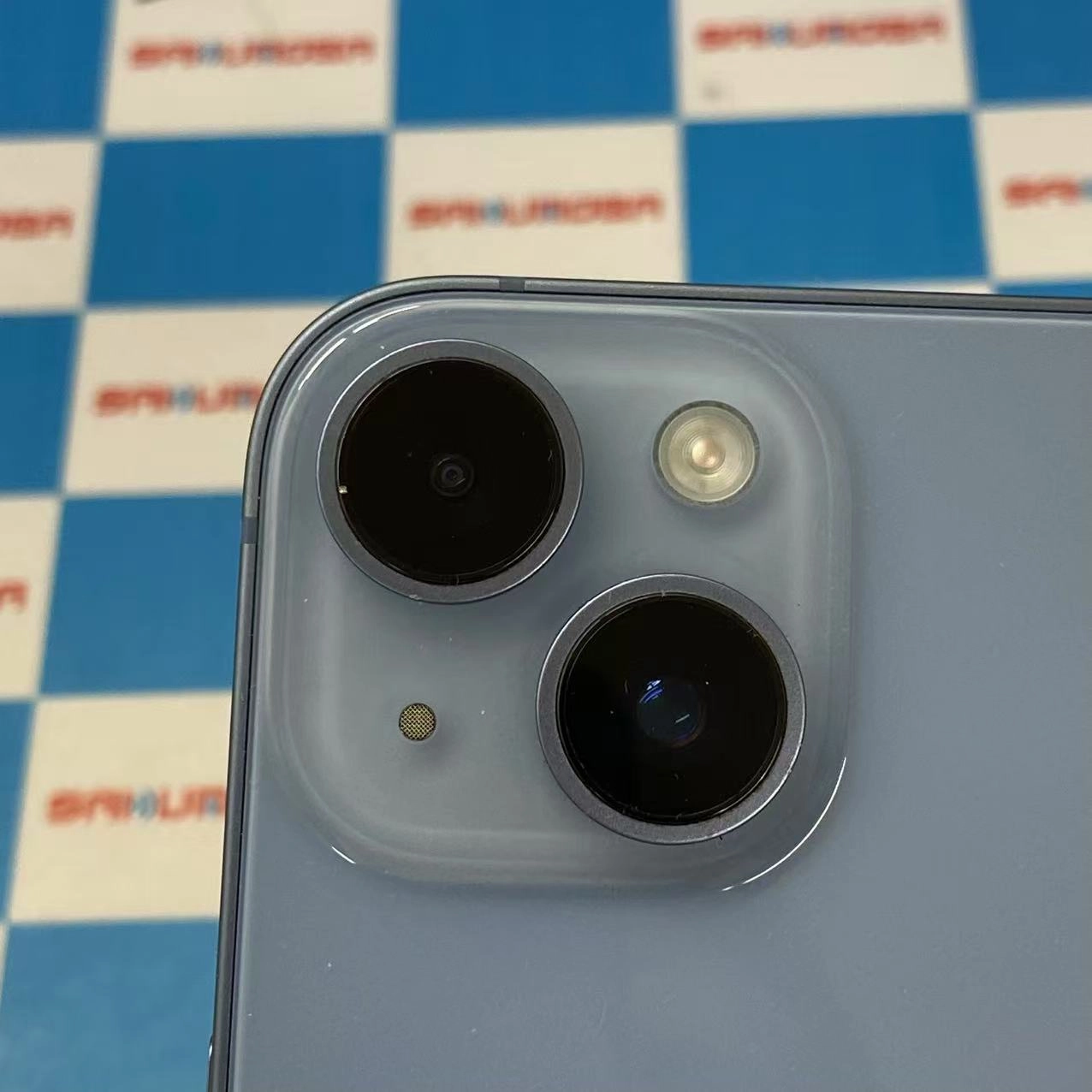 iPhone14 128GB ブルー MPVJ3J/A SIMロック解除済 au