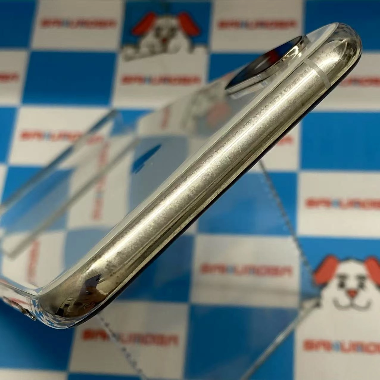 iPhoneXS 64GB シルバー MTAX2J/A SIMロック解除済 au