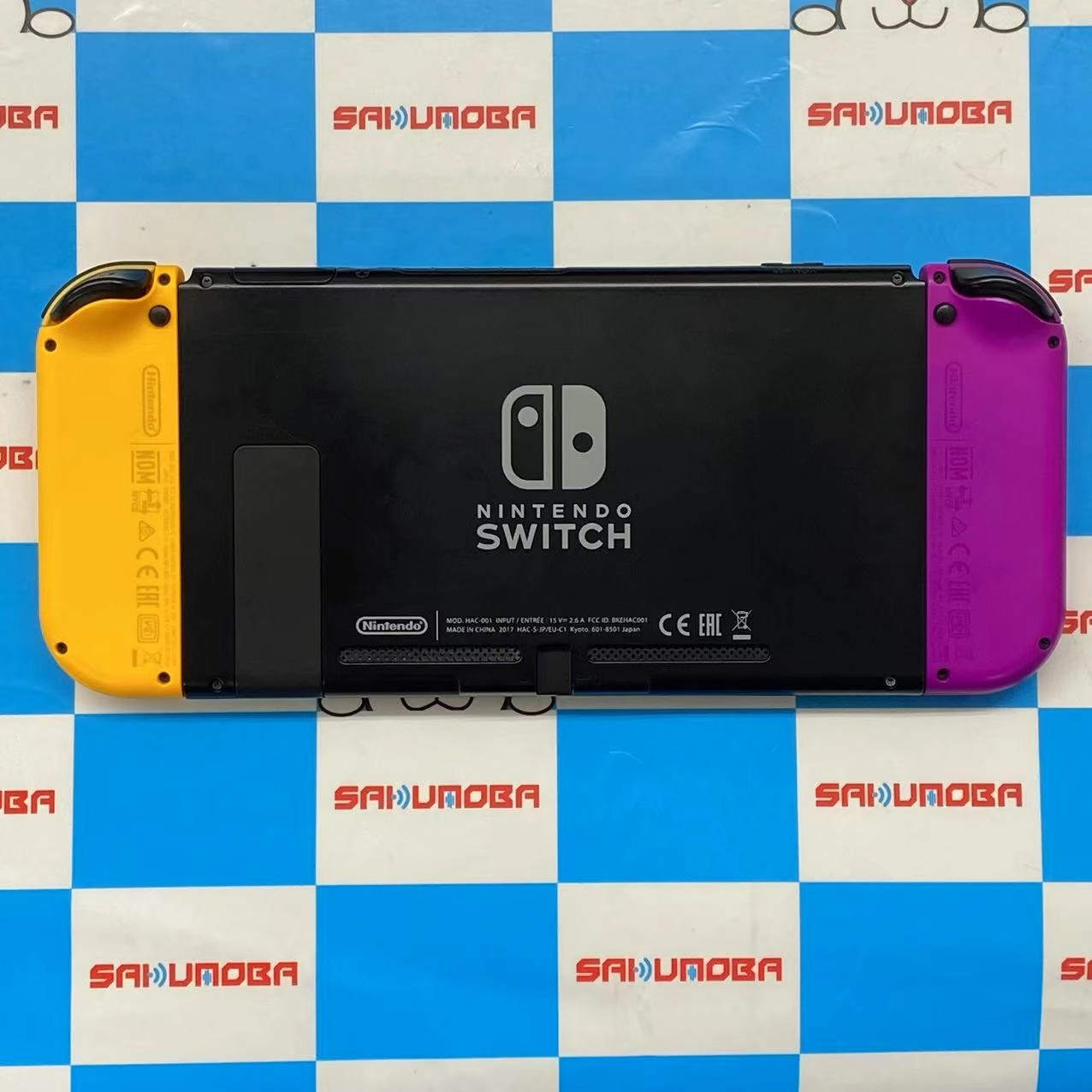 Nintendo Switch 32GB グレー HAC-001 ネオンパープル／（R）ネオンオレンジ