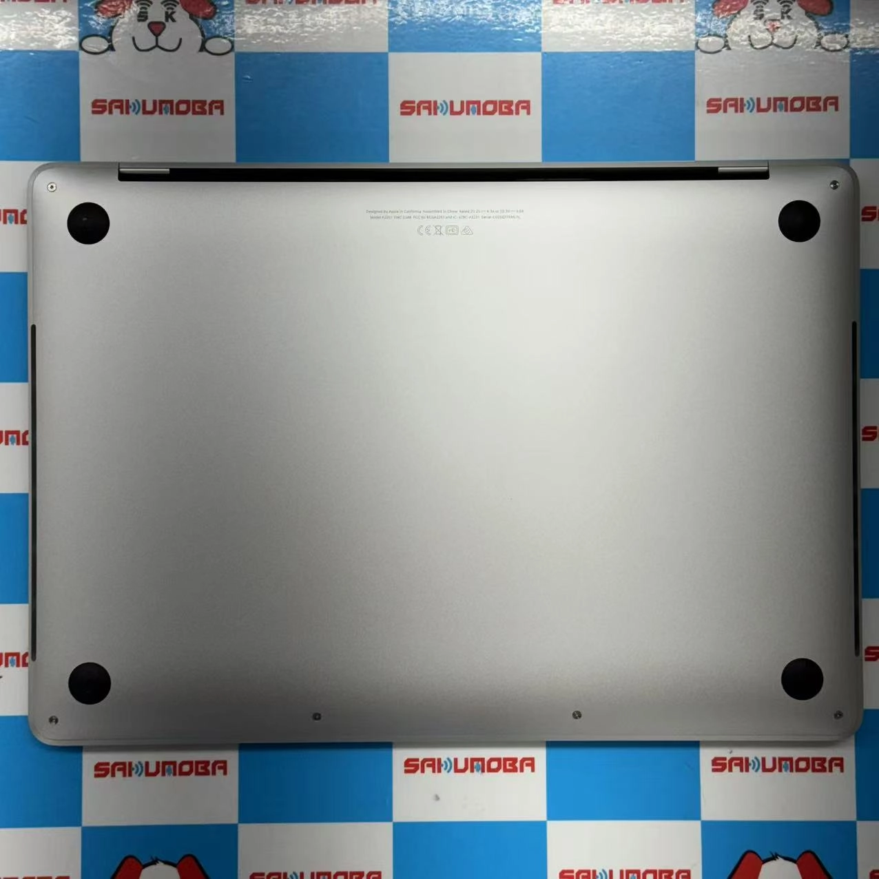 MacBook Pro 13インチ 2020 Thunderbolt 3 ports x 4 16GB/512GB 2GHz Core i5 シルバー A2251 極美品