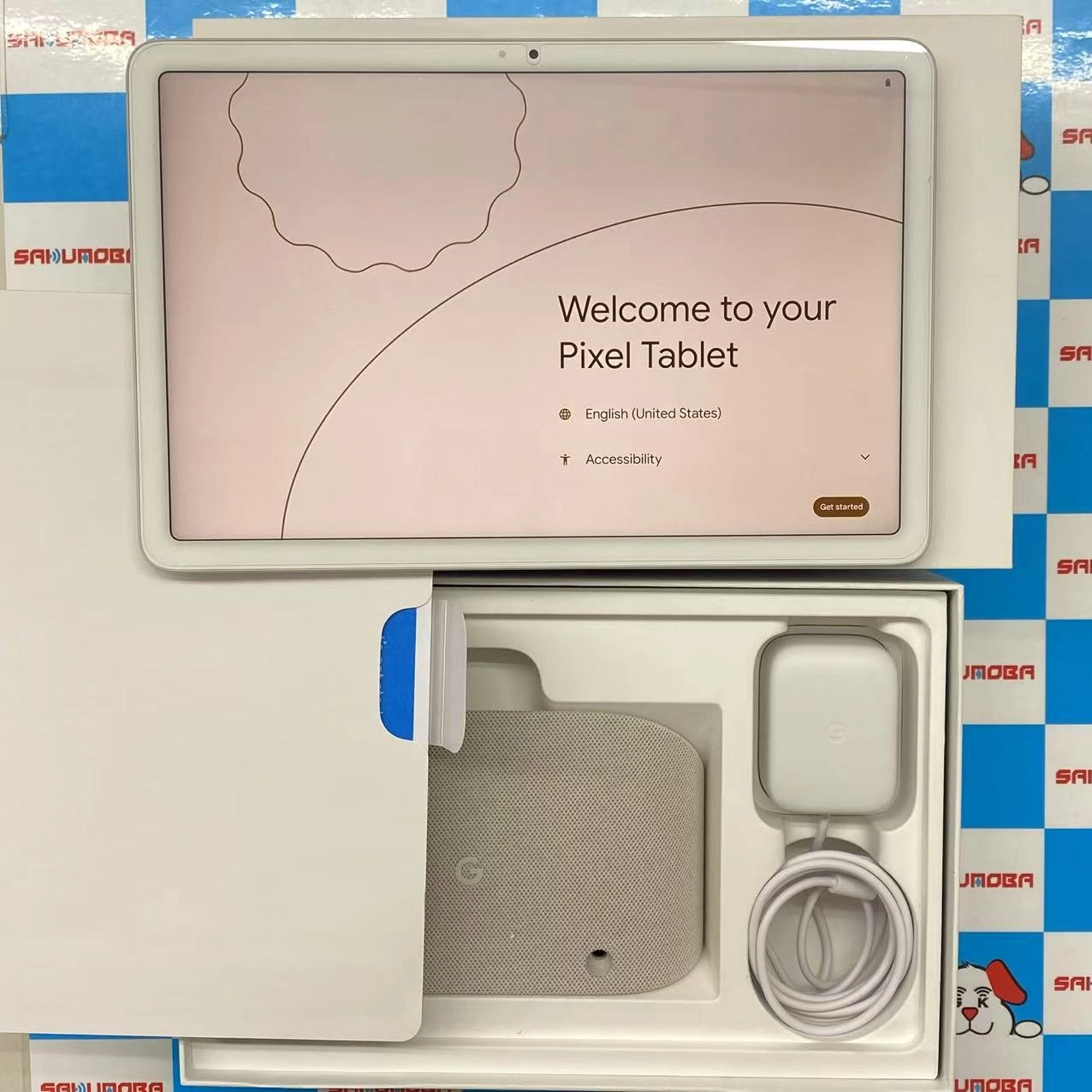 Google Pixel Tablet Wi-Fi 第1世代 充電スピーカーホルダー付属 8GB/128GB Porcelain GA04750-JP 美品