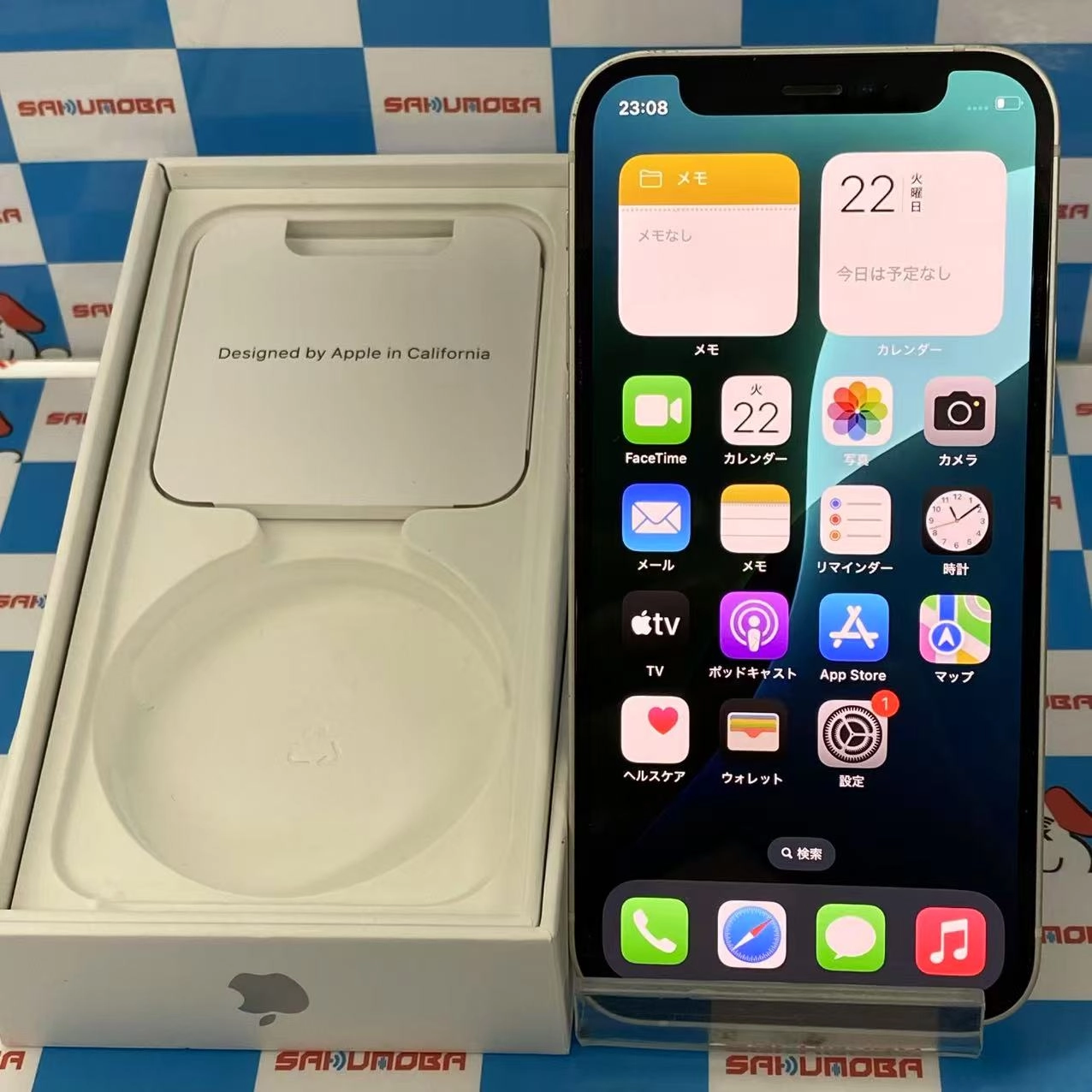 iPhone12 mini 128GB ホワイト MGDM3J/A docomo版SIMフリー