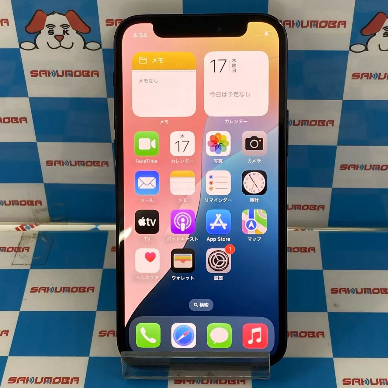 iPhone12 mini 64GB ブラック MGA03J/A AU版SIMフリー au