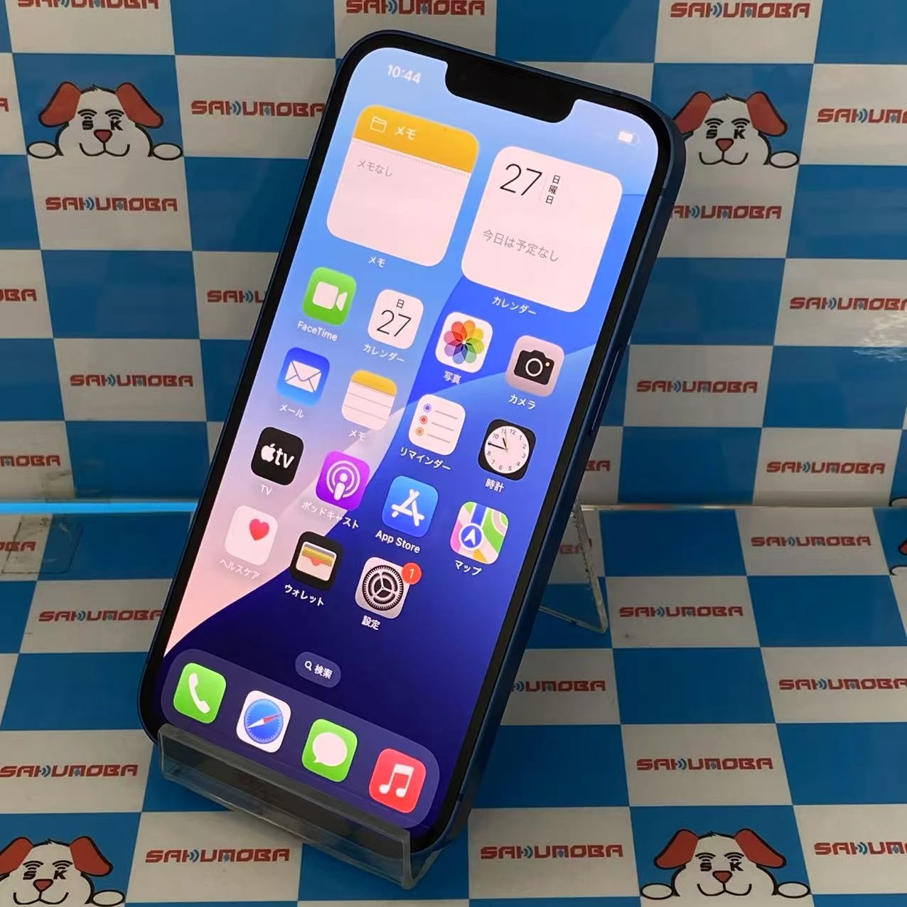 iPhone13 128GB ブルー NLNG3J/A SIMフリー 交換未使用品