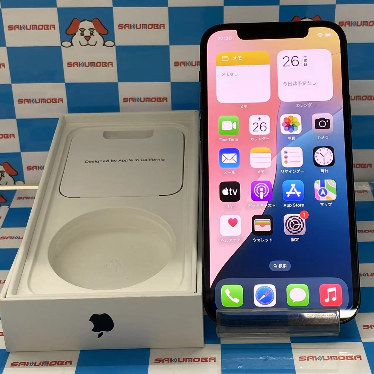 iPhone12 64GB ブラック MGHN3J/A SoftBank版SIMフリー