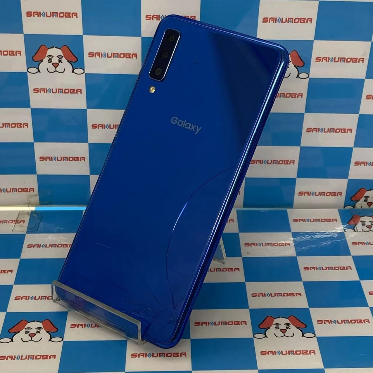 Galaxy A7 64GB ブルー SM-A750C 楽天モバイル版SIMフリー ジャンク品