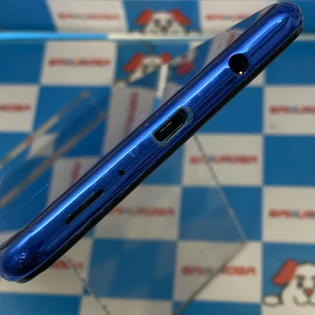 Galaxy A7 64GB ブルー SM-A750C 楽天モバイル版SIMフリー ジャンク品