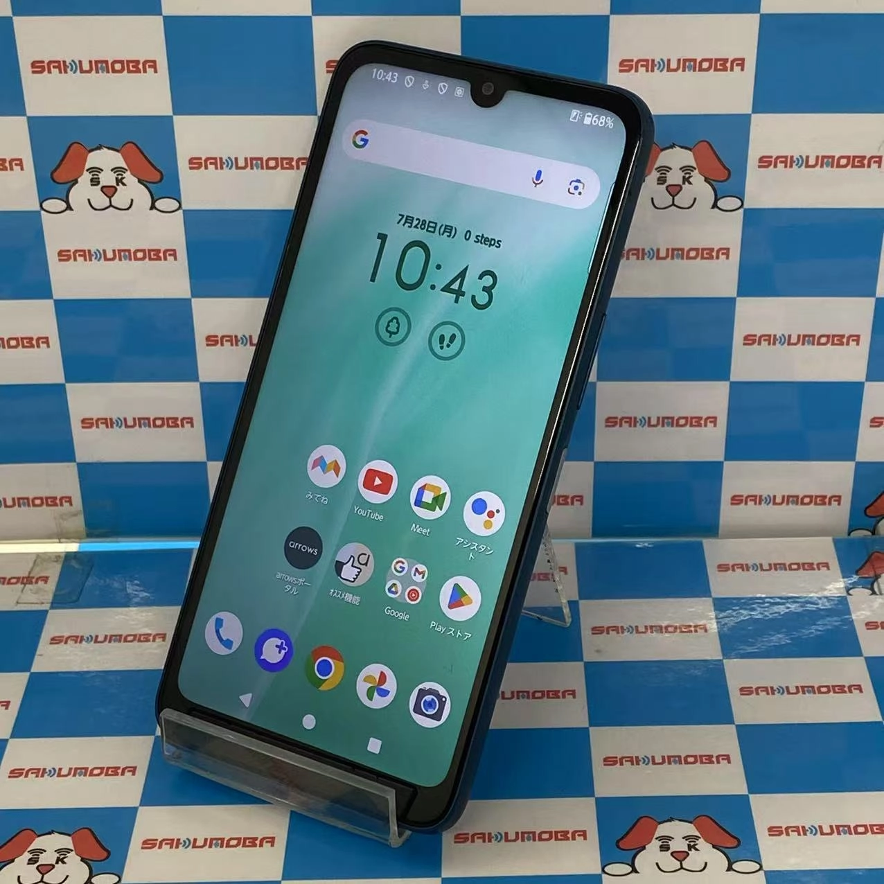 arrows We2 4GB/64GB ネイビーグリーン FCG02 AU版SIMフリー au