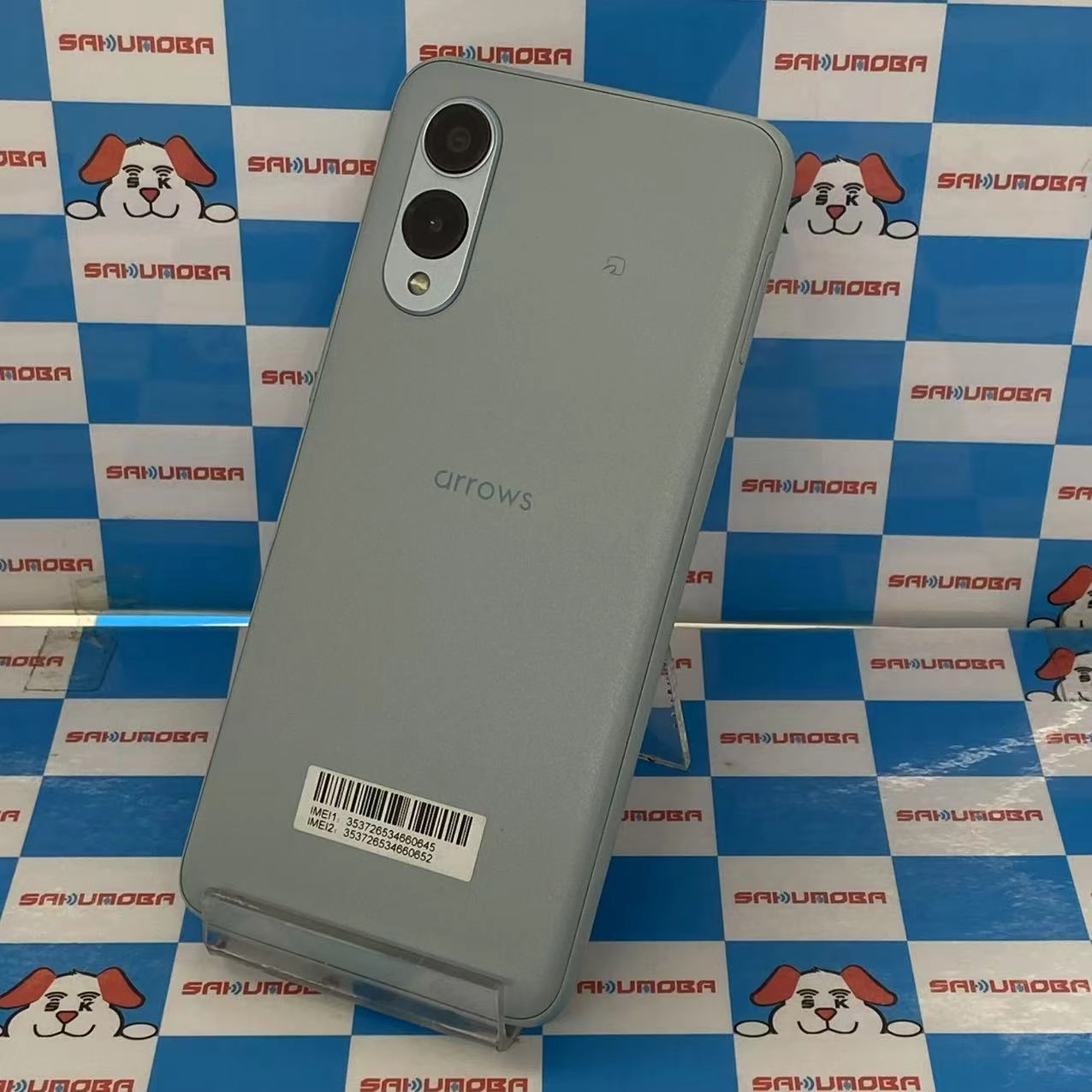 arrows We2 4GB/64GB ライトブルー FCG02 UQmobile版SIMフリー 美品