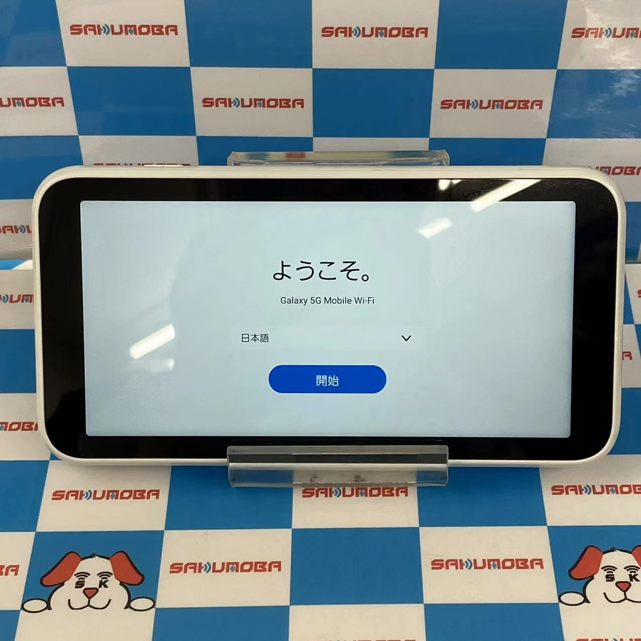 Galaxy 5G Mobile Wi-Fi SCR01 ** ホワイト