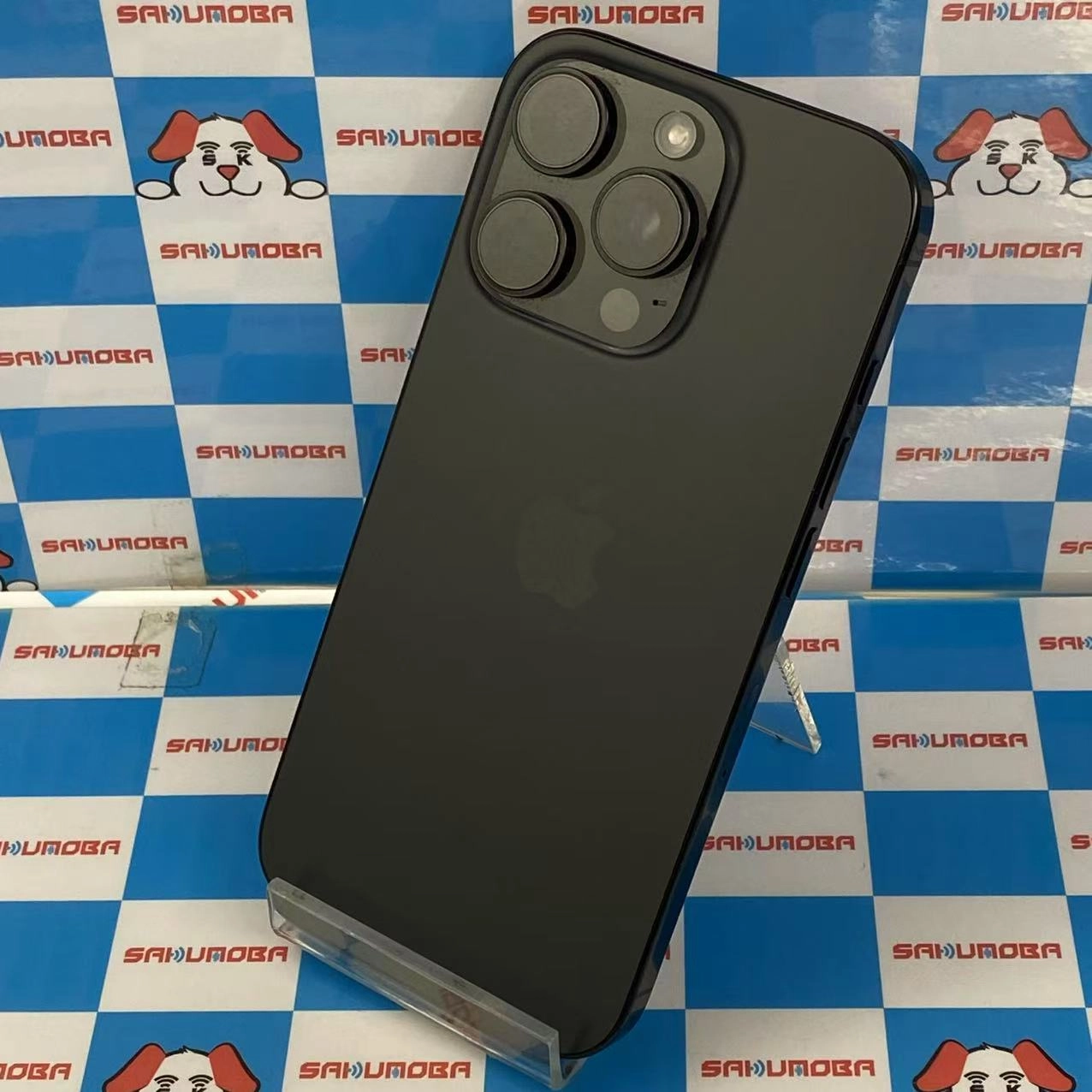 iPhone16 Pro 256GB ブラックチタニウム MYN03J/A au ジャンク品