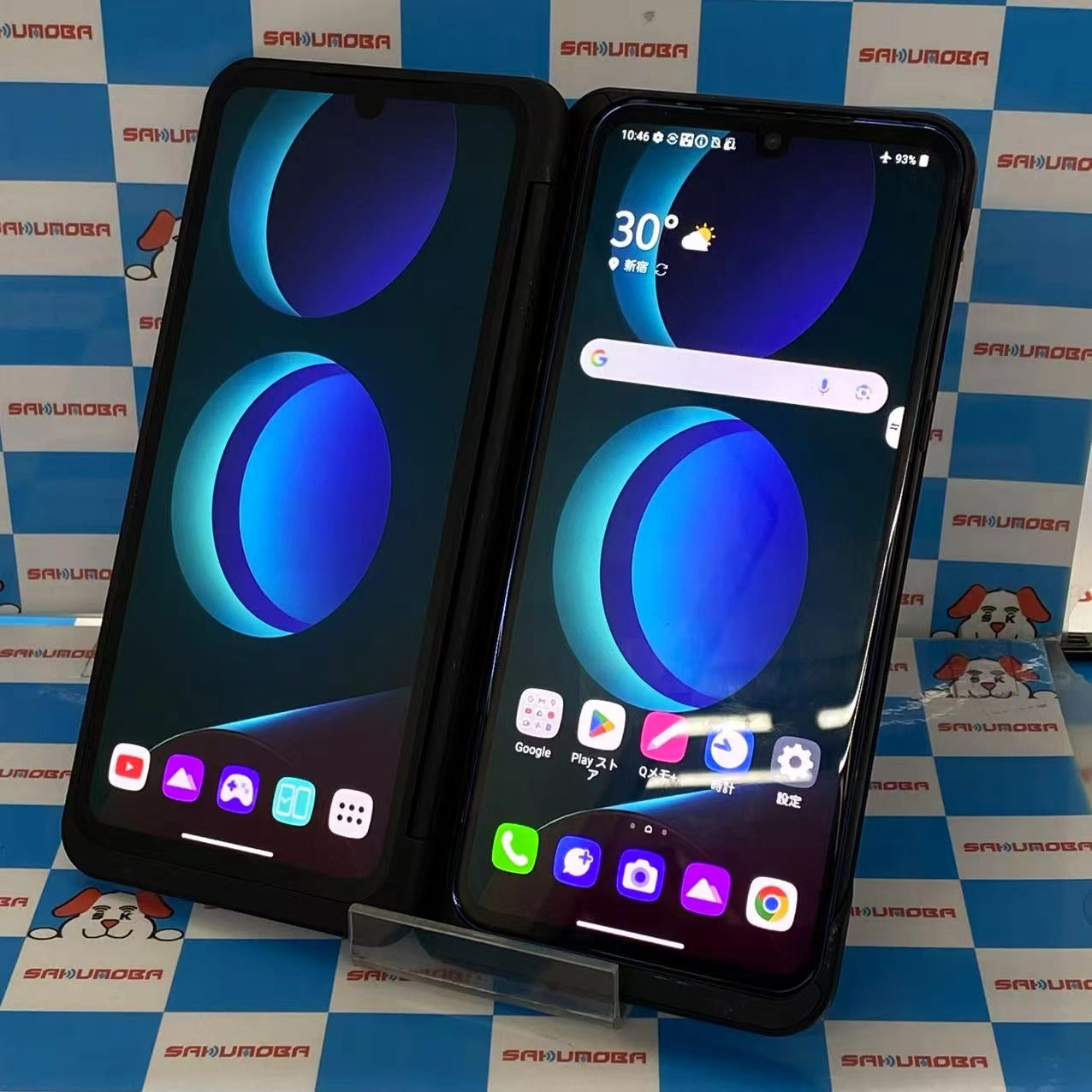 LG V60 ThinQ 5G 128GB ザ ブラック L-51A docomo版SIMフリー ジャンク品