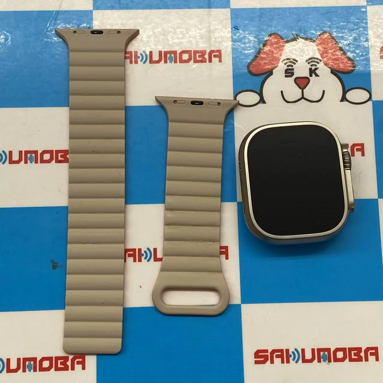 Apple Watch Ultra 49mm GPS+Cellularモデル 32GB ナチュラル MQFV3J/A SIMフリー