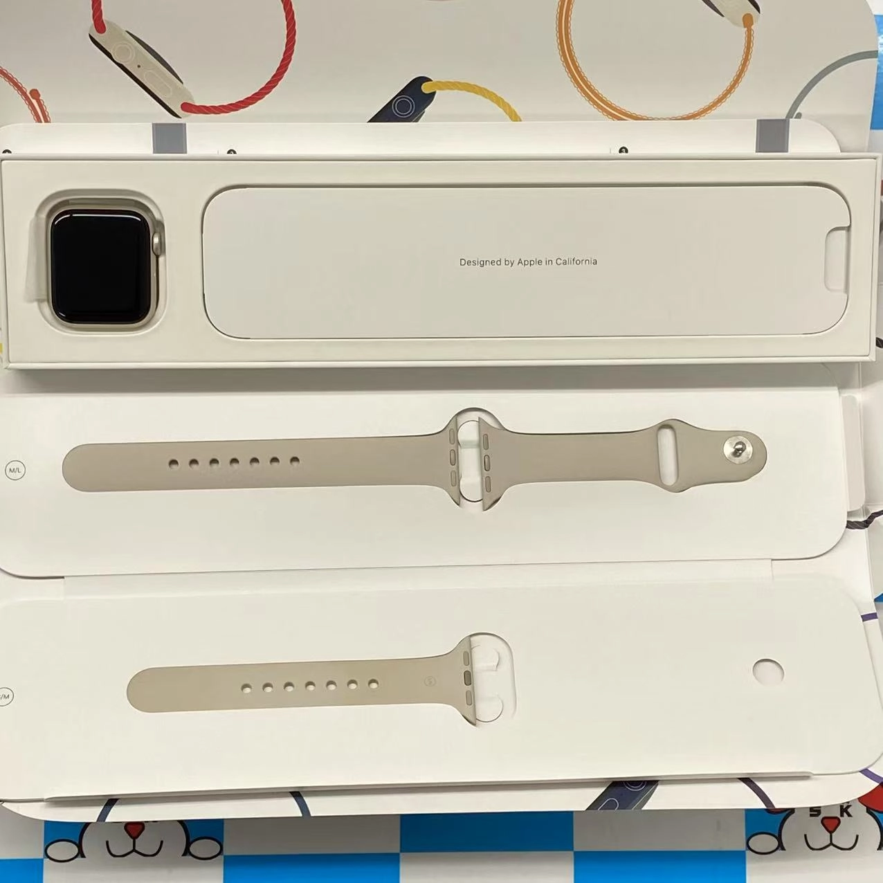 Apple Watch SE 第2世代 40mm GPSモデル 32GB スターライト MNJP3J/A 美品