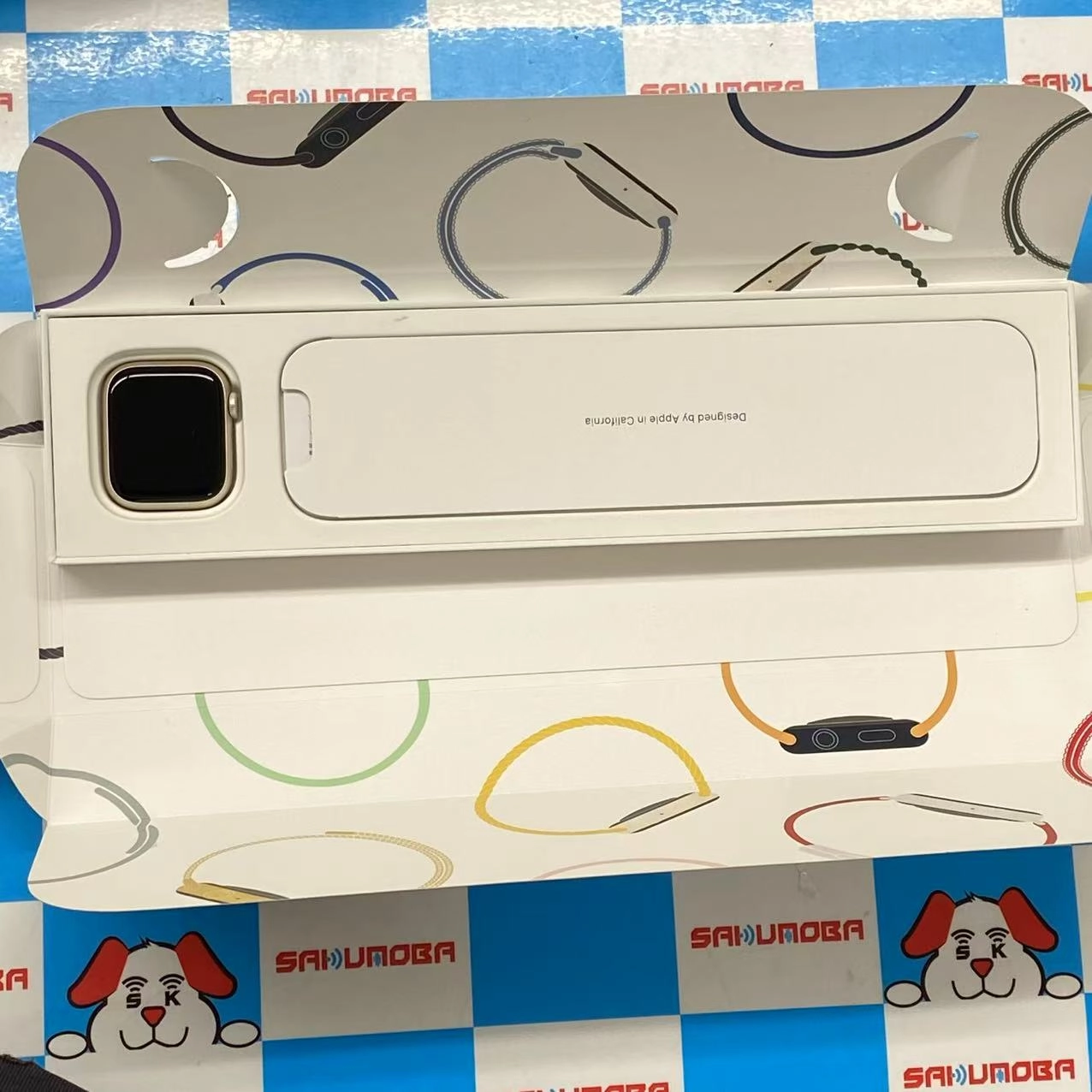 Apple Watch Series8 41mm GPSモデル 32GB スターライト MNPD3J/A 美品