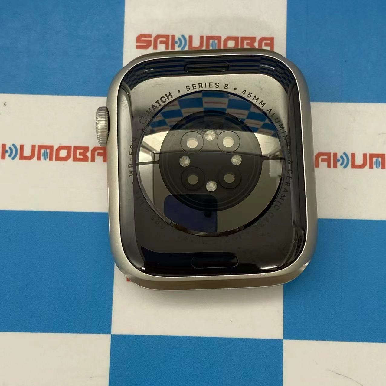 Apple Watch Series8 45mm GPS+Cellularモデル 32GB スターライトアルミニウム MNK73J/A SIMフリー 極美品