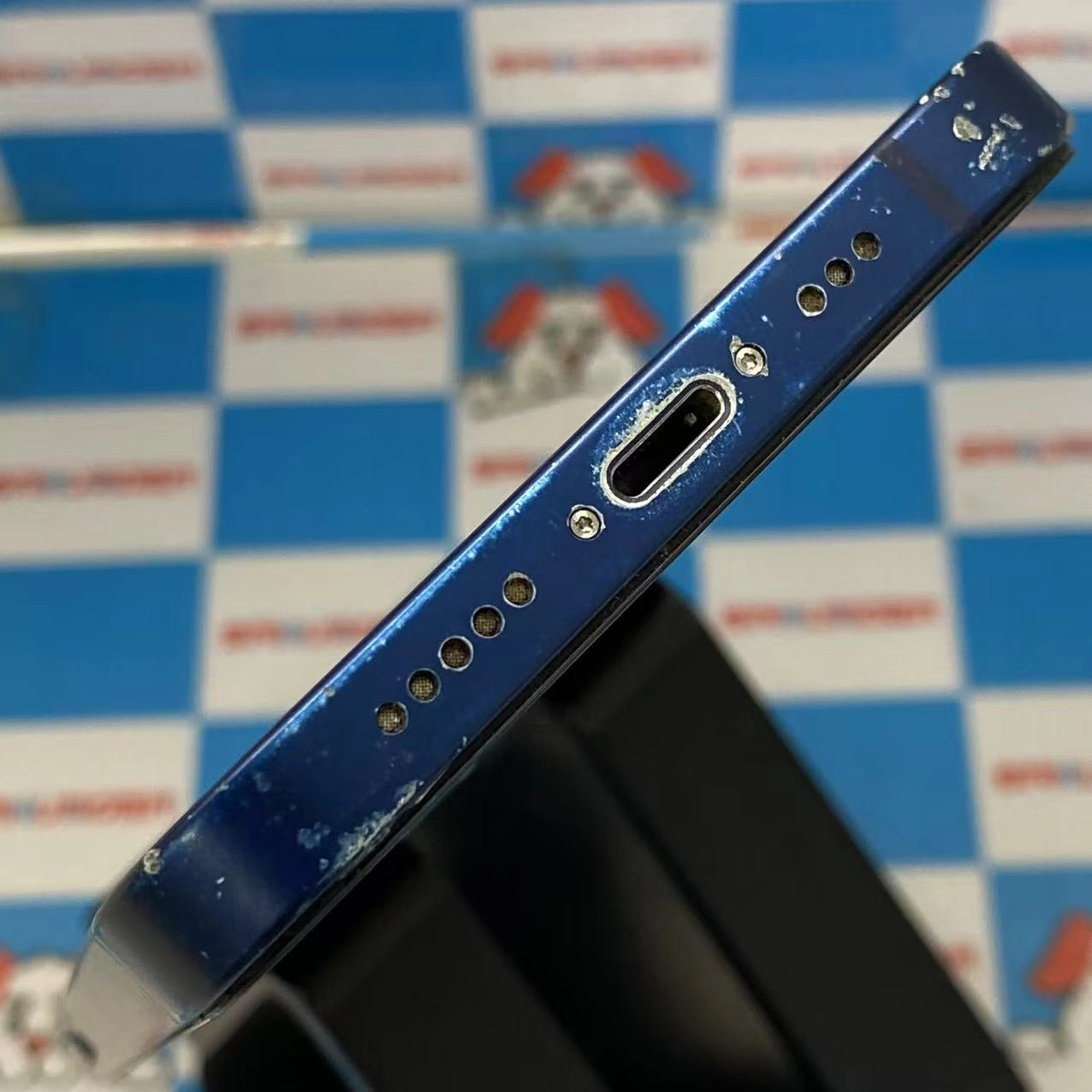 iPhone12 64GB ブルー MGHR3J/A AU版SIMフリー ジャンク品 au