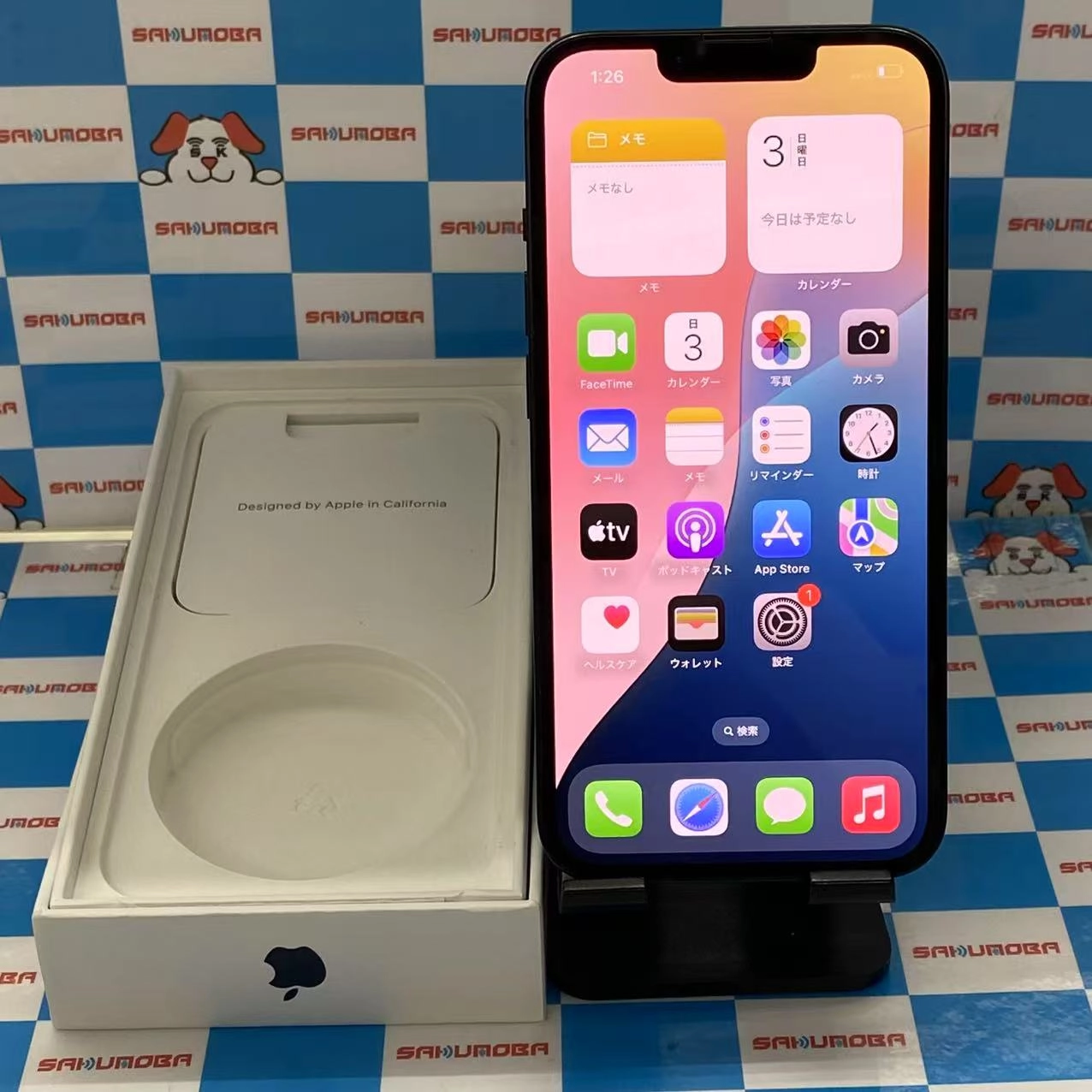 iPhone14 128GB ミッドナイト MPUD3J/A SoftBank版SIMフリー