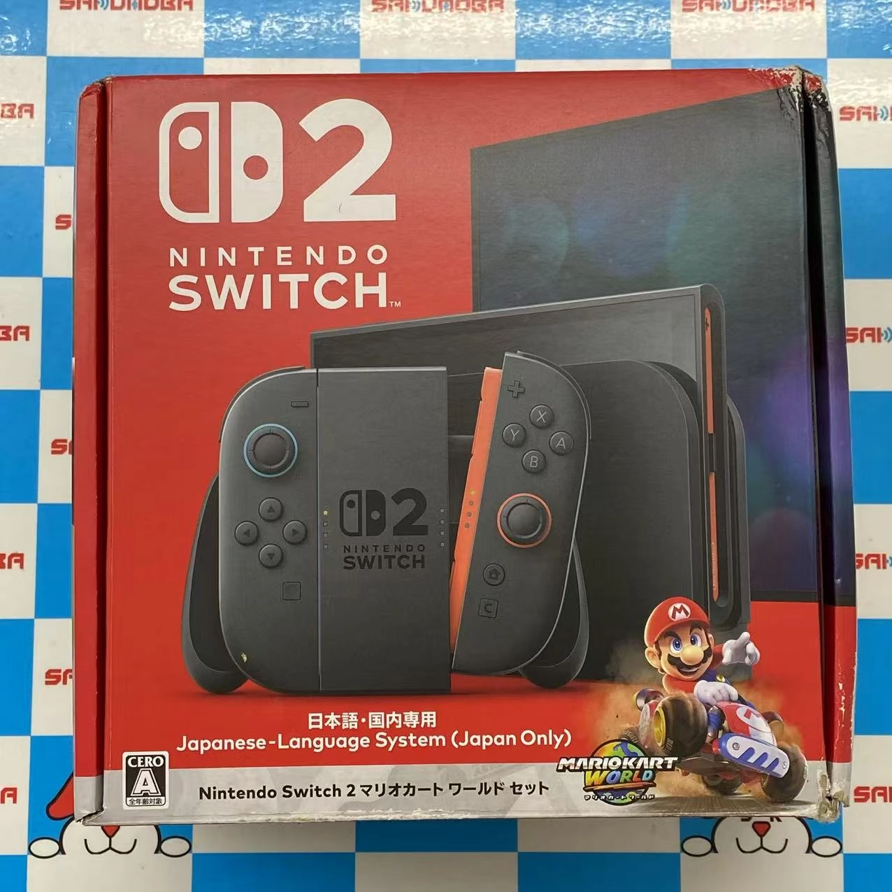 Nintendo Switch 2　マリオカート ワールド セット日本語・国内専用 256GB グレー BEE-S-KB6PA 美品