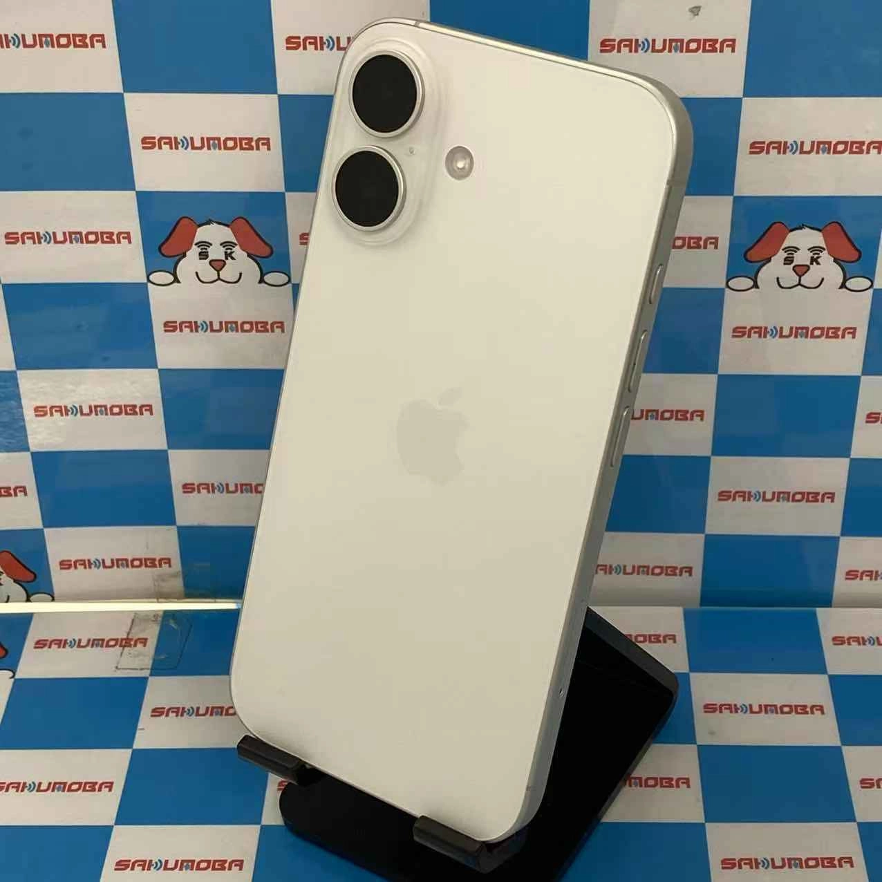 iPhone16 128GB ホワイト MYDR3J/A SIMフリー 美品