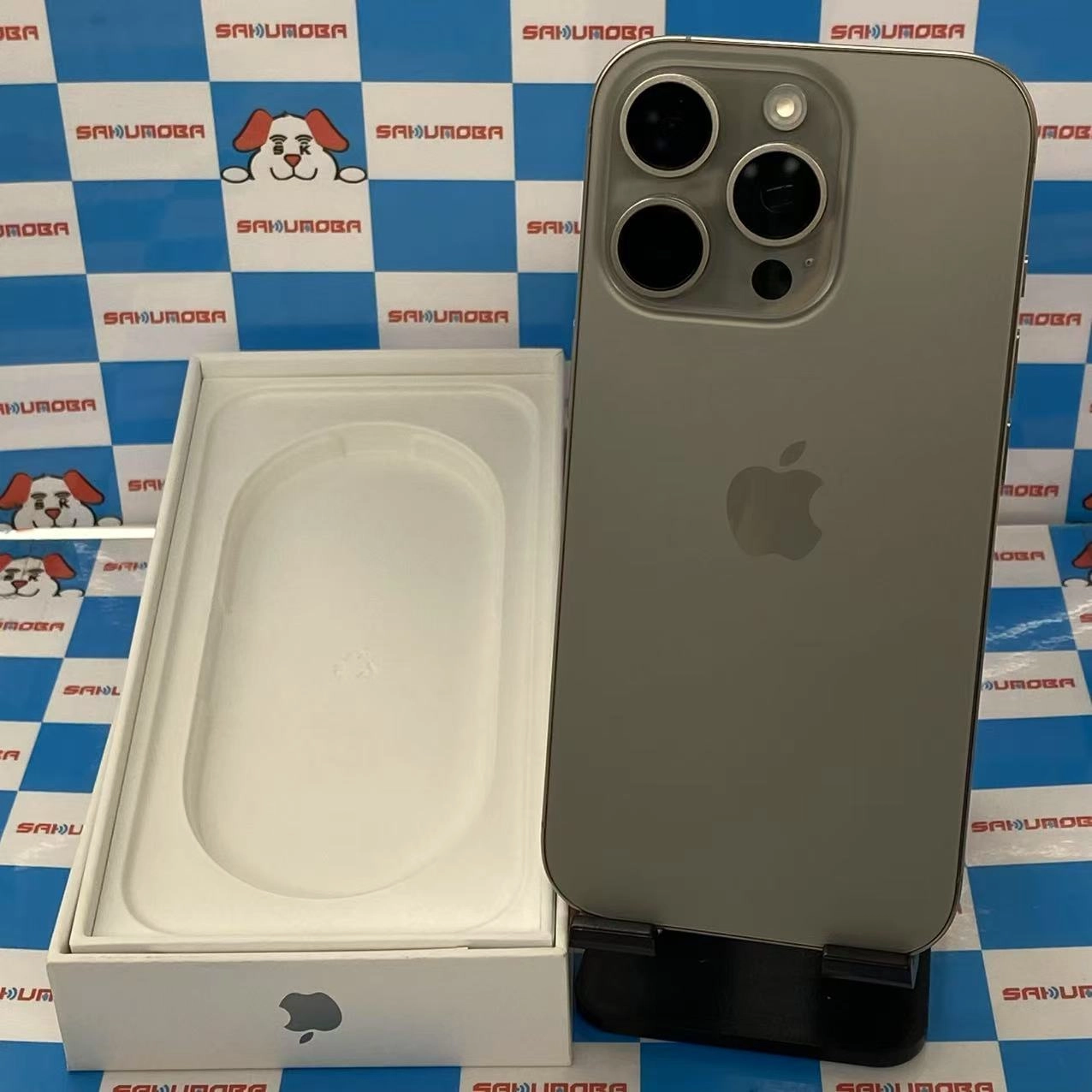 iPhone16 Pro 128GB ナチュラルチタニウム MYMY3J/A AU版SIMフリー 新品同様 充電19回 au