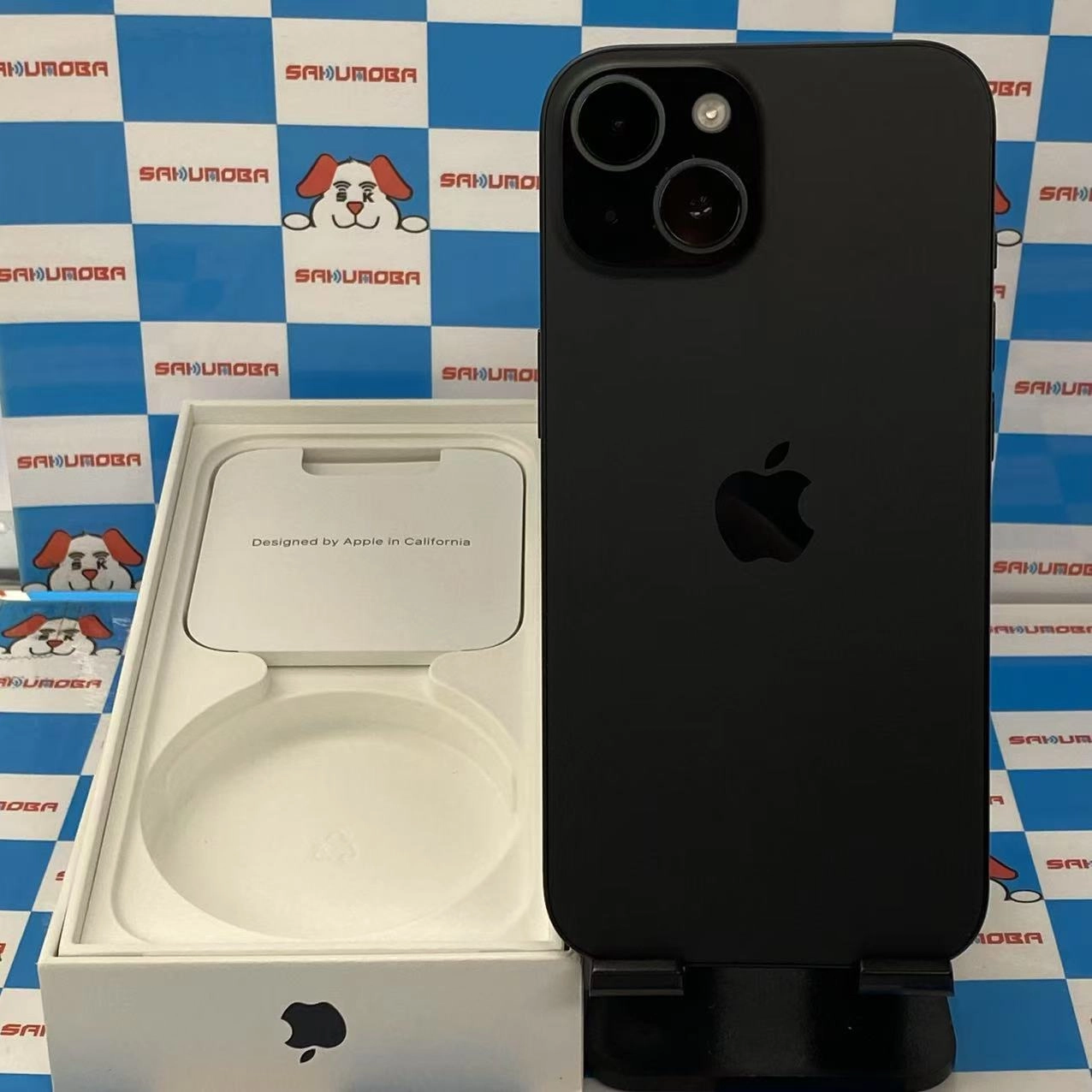 iPhone15 128GB ブラック MTMH3J/A AU版SIMフリー 美品