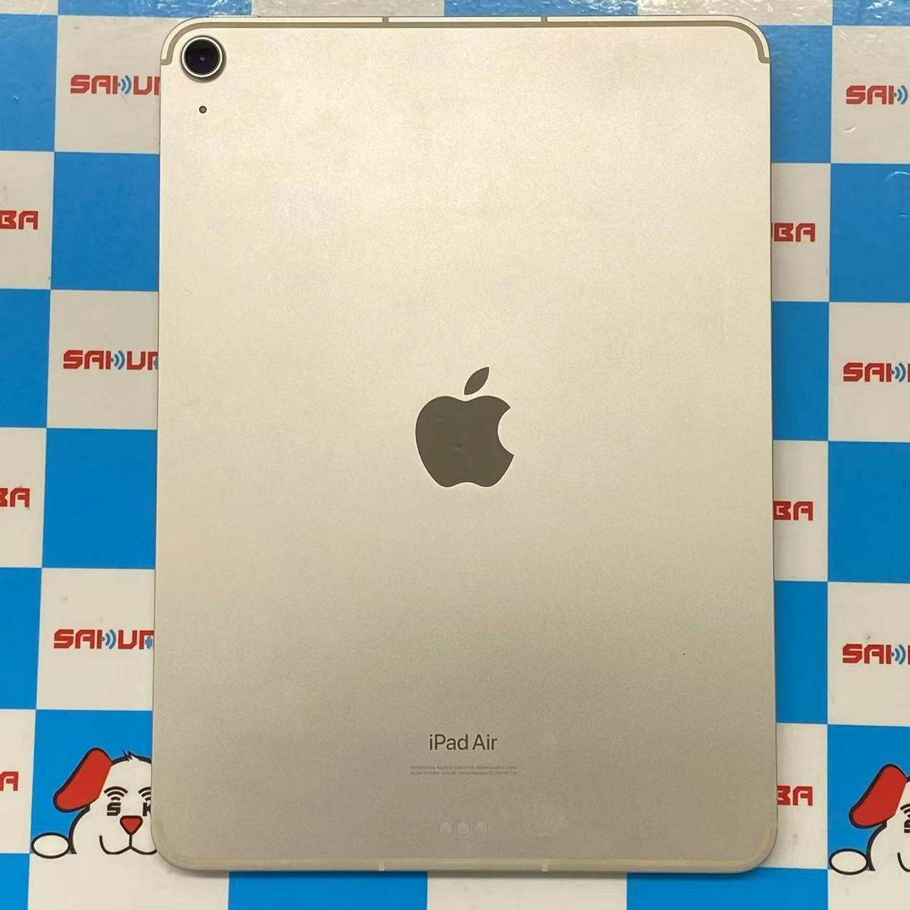 iPad Air 第5世代 Wi-Fi+Cellularモデル 64GB  MM6V3J/A SoftBank版SIMフリー 新品同様 スターライト