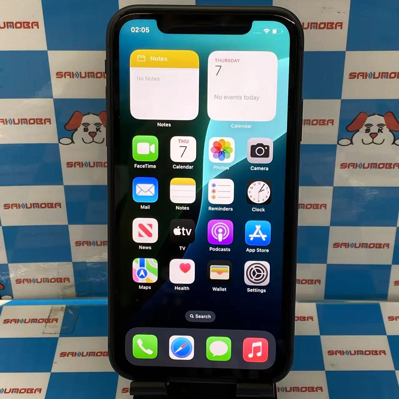 iPhone11 256GB ブラック MHDP3J/A AU版SIMフリー au