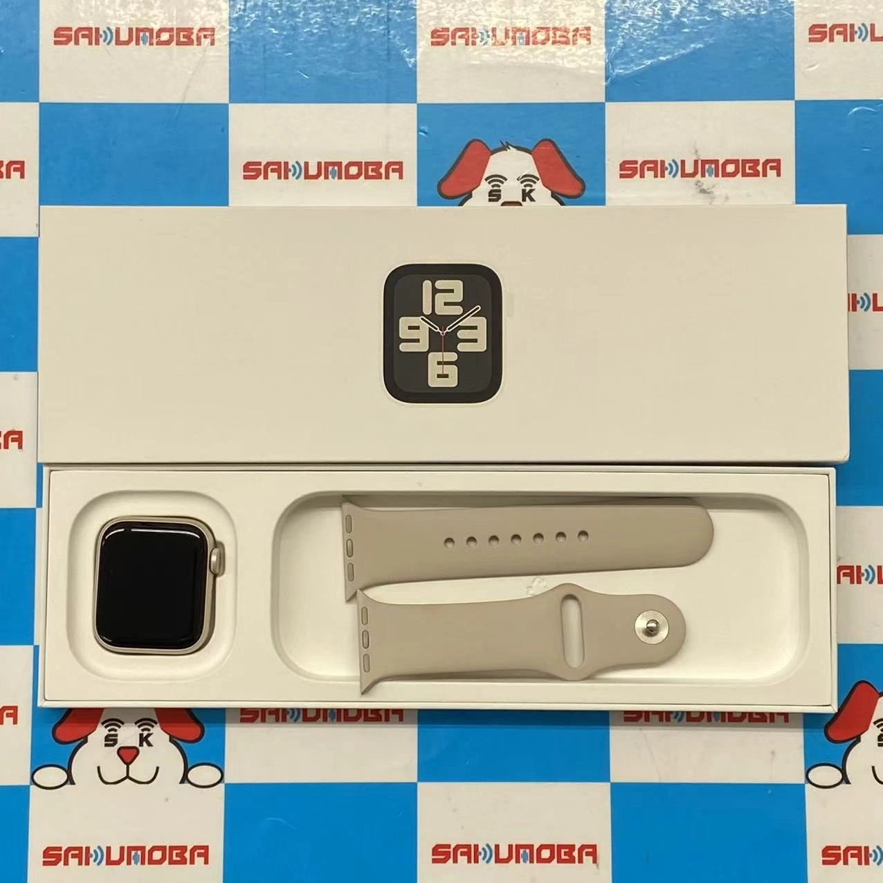 Apple Watch SE 第2世代 40mm GPSモデル 32GB スターライト MR9U3J/A