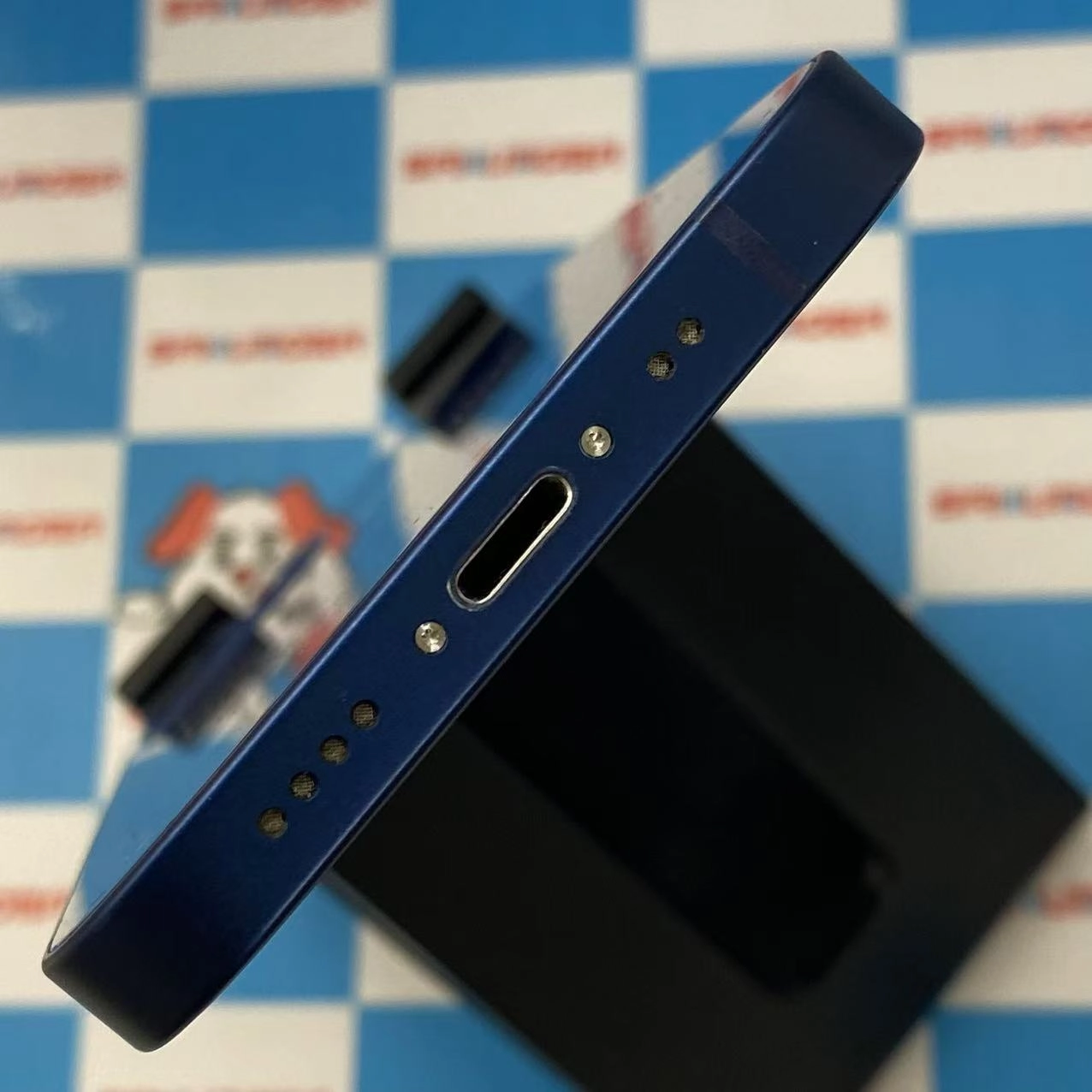 iPhone12 mini 64GB ブルー MGAP3J/A SIMロック解除済 au 美品