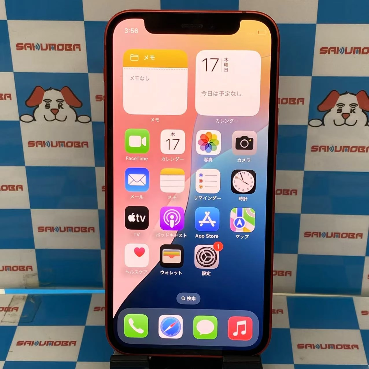 iPhone12 mini 64GB Product Red MGAE3J/A AU版SIMフリー au