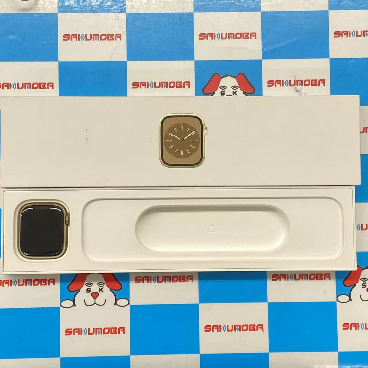 Apple Watch Series8 45mm GPS+Cellularモデル 32GB ゴールド MNKQ3J/A SIMフリー ジャンク品