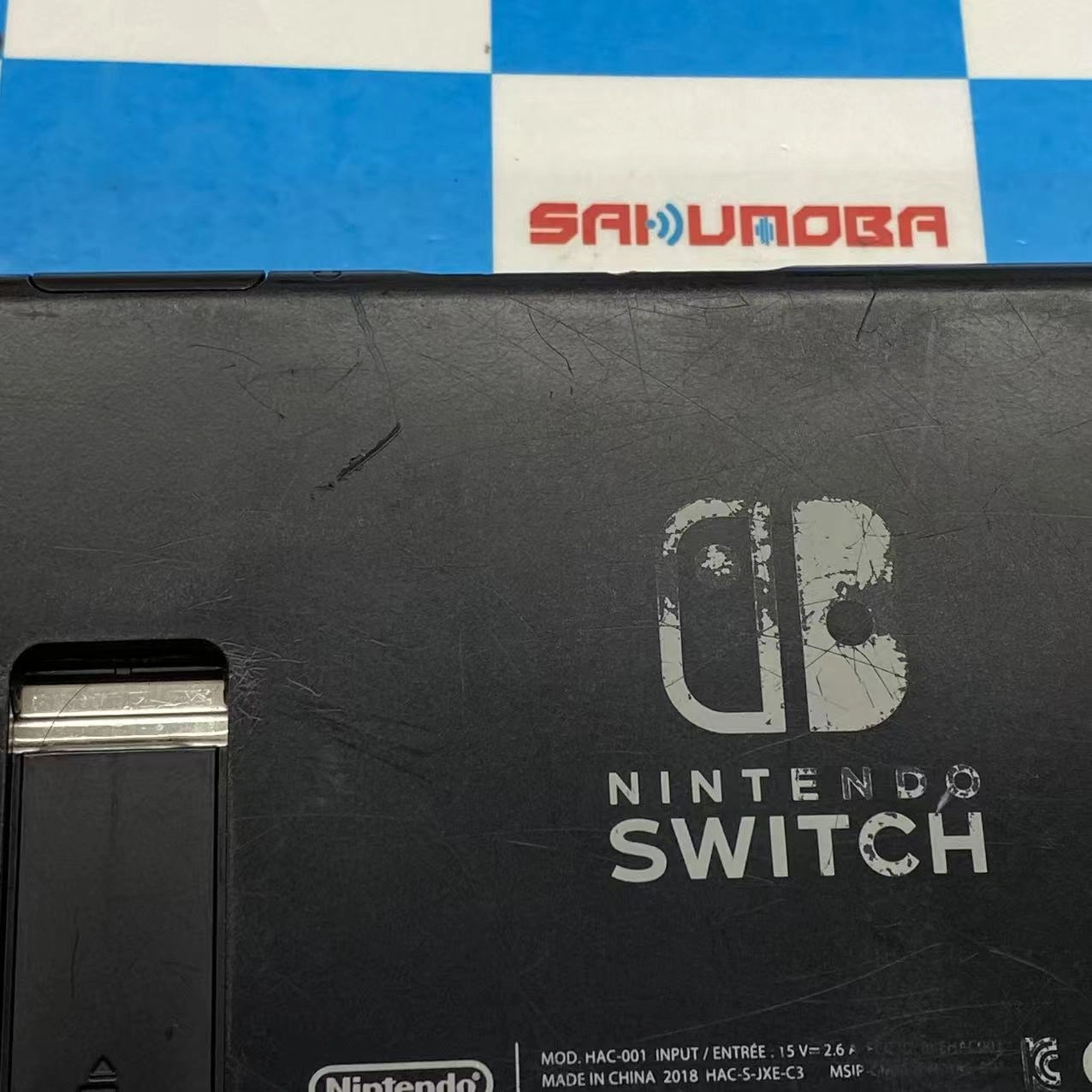 Nintendo Switch 本体 Joy-Con(L) ネオンブルー/(R) ネオンレッド 2017年モデル 32GB HAC-S-KABAA ジャンク品 ネオンブルー・ネオンレッド