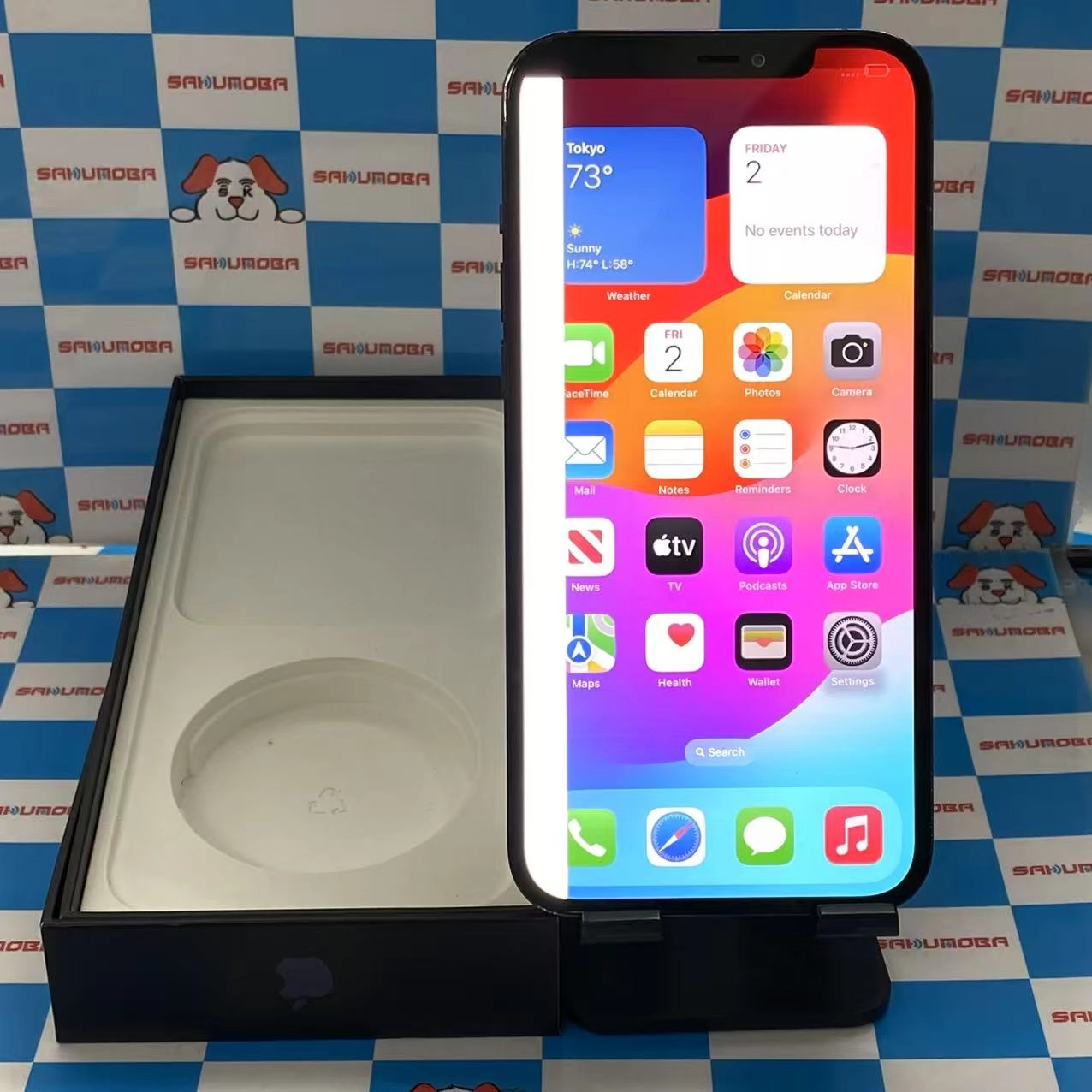 iPhone12 Pro Max 256GB パシフィックブルー MGD23J/A SIMロック解除済 SoftBank ジャンク品