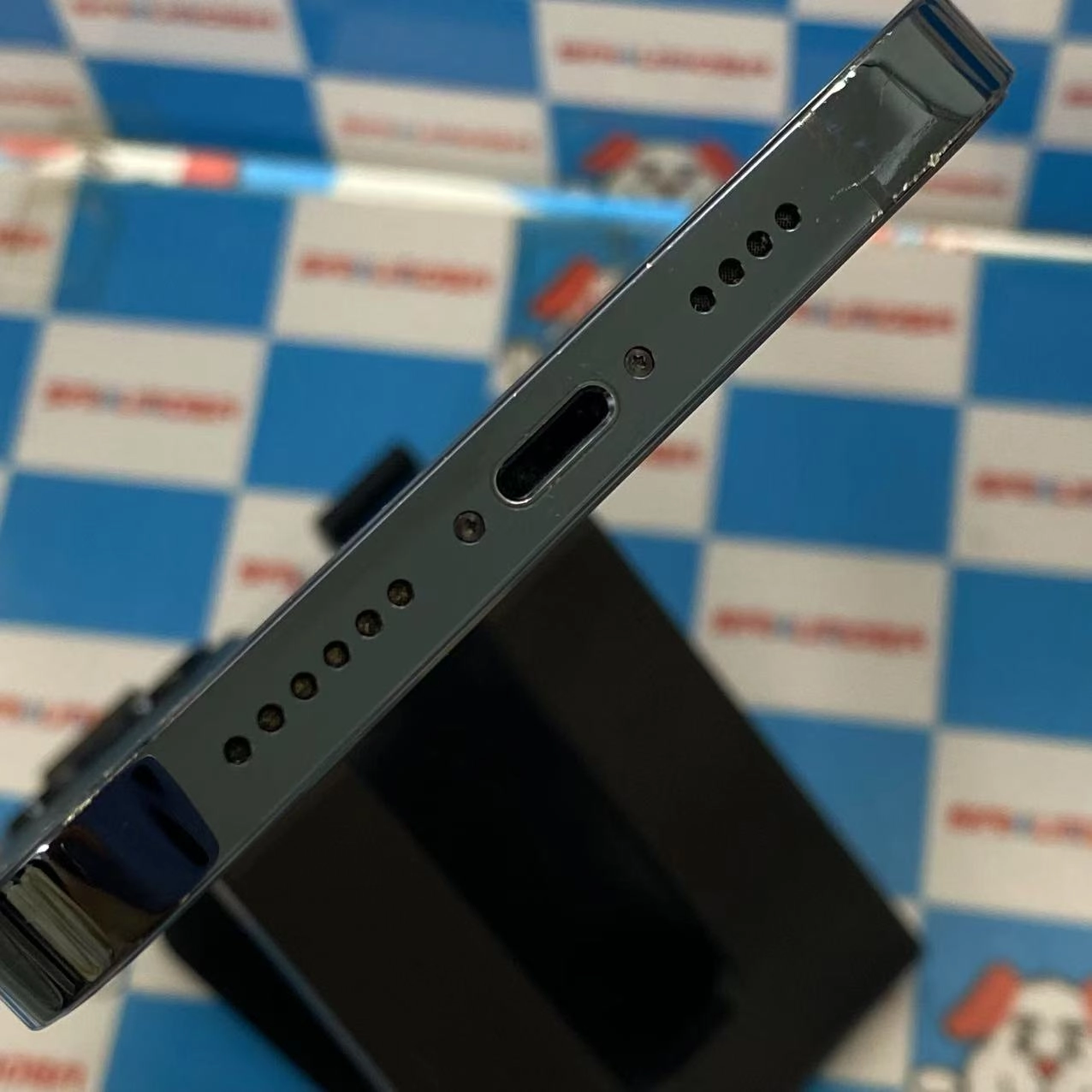 iPhone12 Pro Max 256GB パシフィックブルー MGD23J/A SIMロック解除済 SoftBank ジャンク品