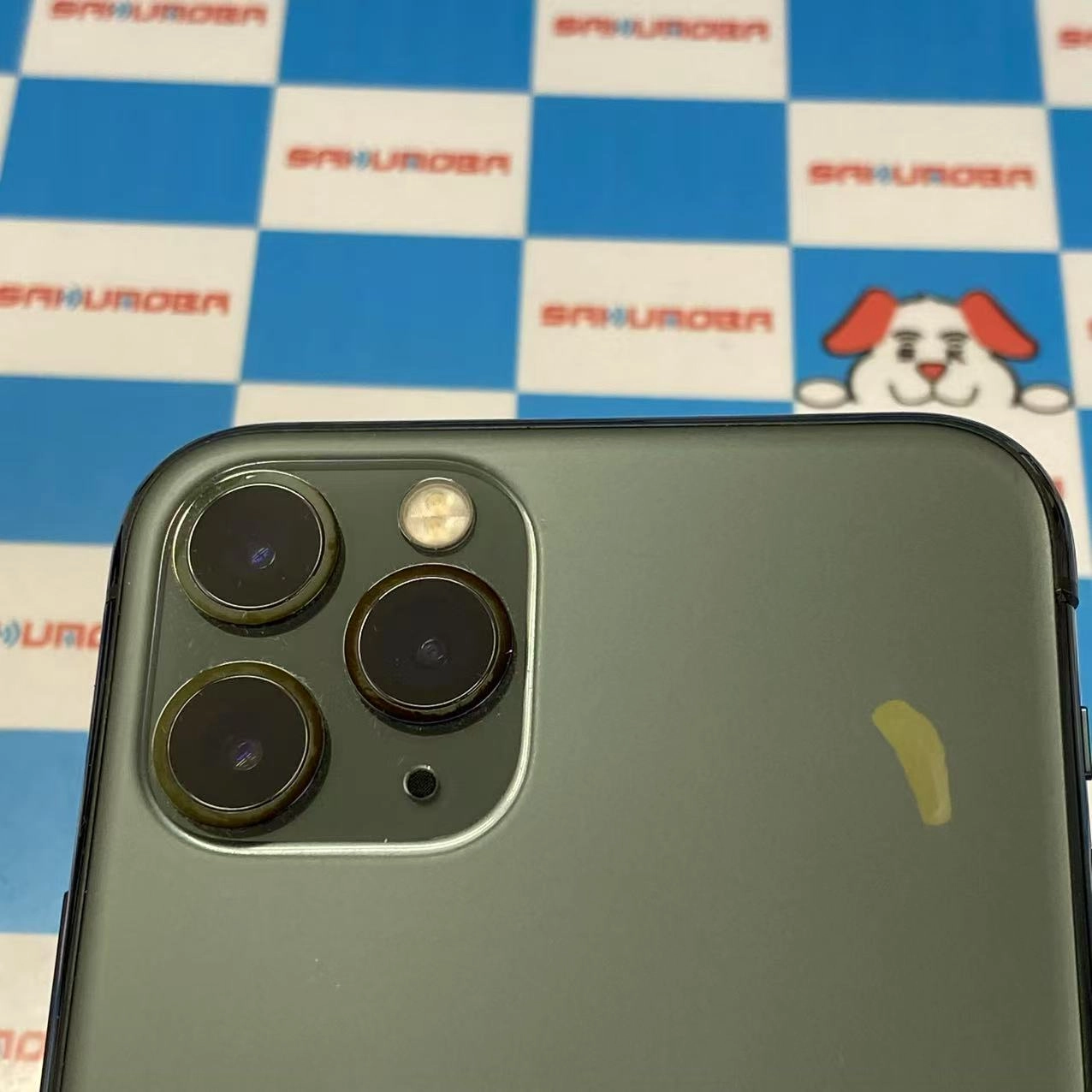 iPhone11 Pro 256GB ミッドナイトグリーン NWCC2J/A docomo版SIMフリー ジャンク品