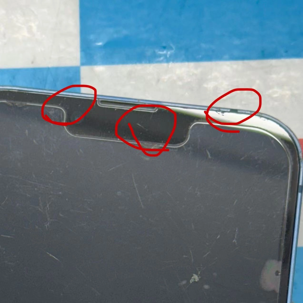 iPhone13 128GB ブルー MLNG3J/A AU版SIMフリー ジャンク品