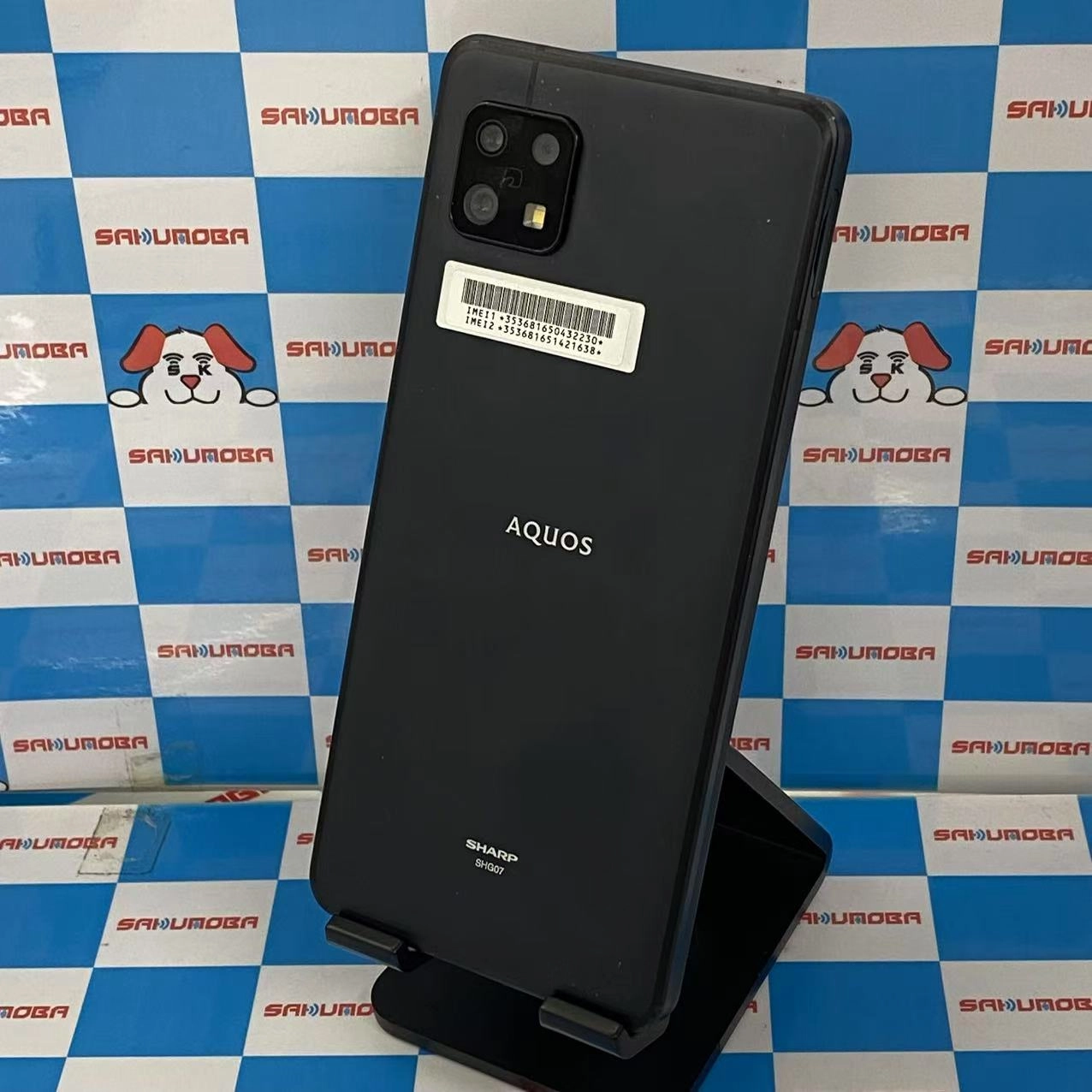 AQUOS sense6s 4GB/64GB ブラック SHG07 AU版SIMフリー