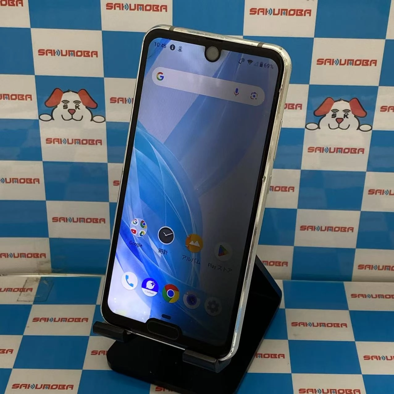 AQUOS R2 compact 64GB ディープホワイト 803SH SoftBank版SIMフリー ジャンク品
