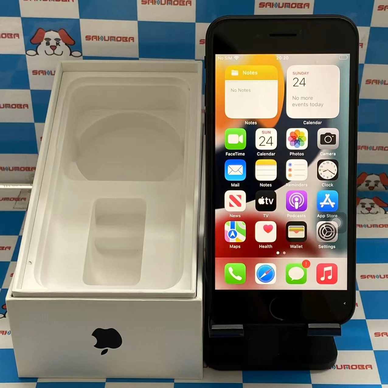 iPhoneSE 第2世代 64GB ブラック MX9R2J/A au 美品