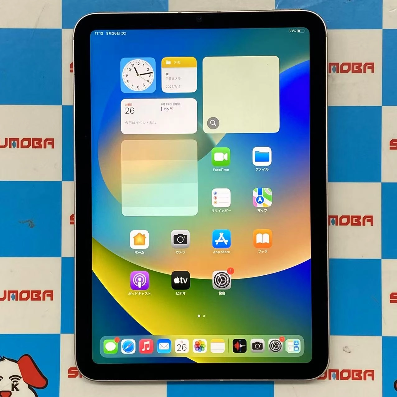 iPad mini 第6世代 Wi-Fi+Cellularモデル 256GB ピンク MLXG3CH/A 海外版SIMフリー