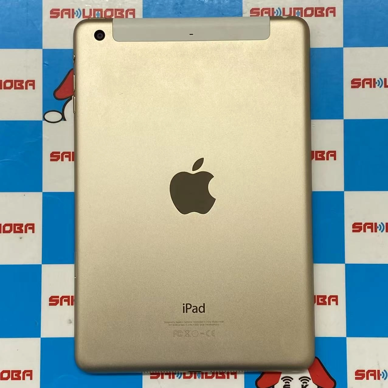iPad mini 第3世代 Wi-Fi+Cellular 64GB ゴールド MGYN2J/A au版