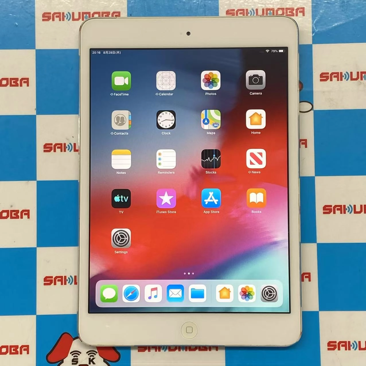 iPad mini 第2世代 Wi-Fi+Cellular 16GB シルバー ME814J/A docomo版